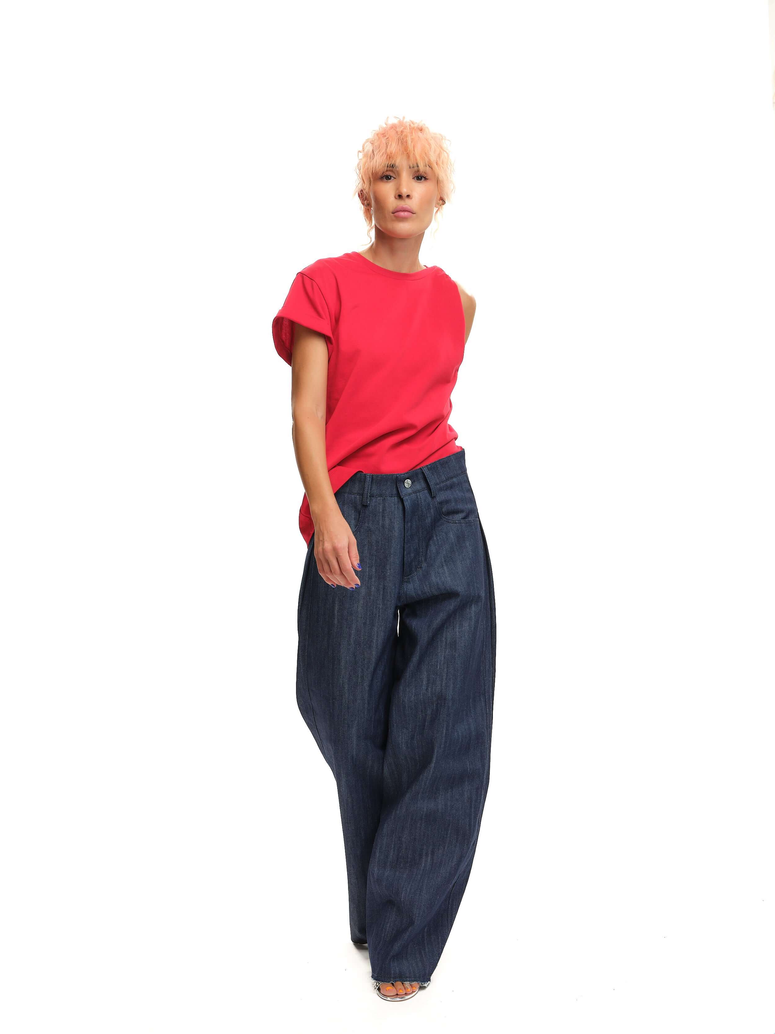 Balloon Mid-Rise Jeans - Image 4