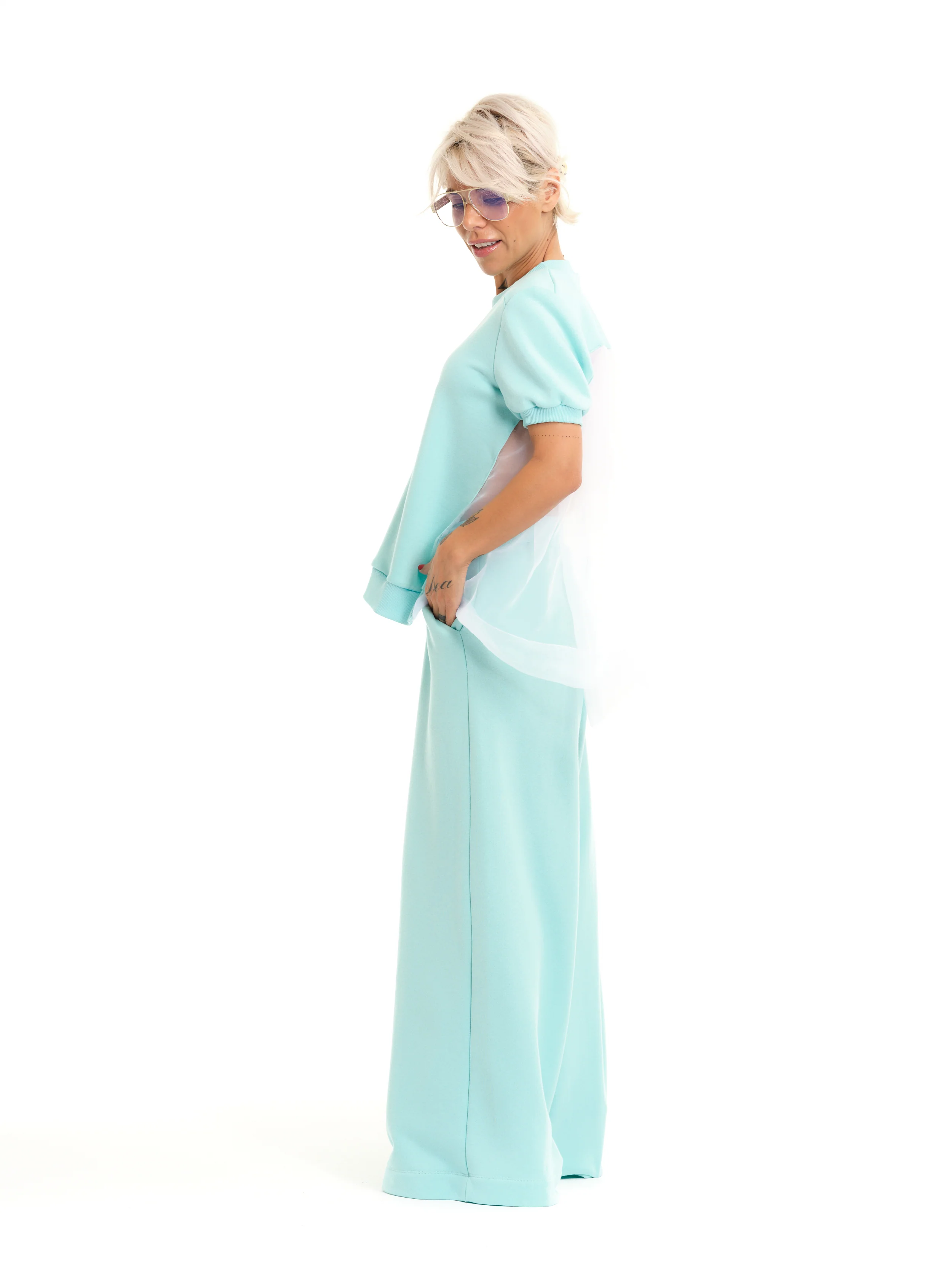Blue Sweatsuit Co-Ord Set - Image 10