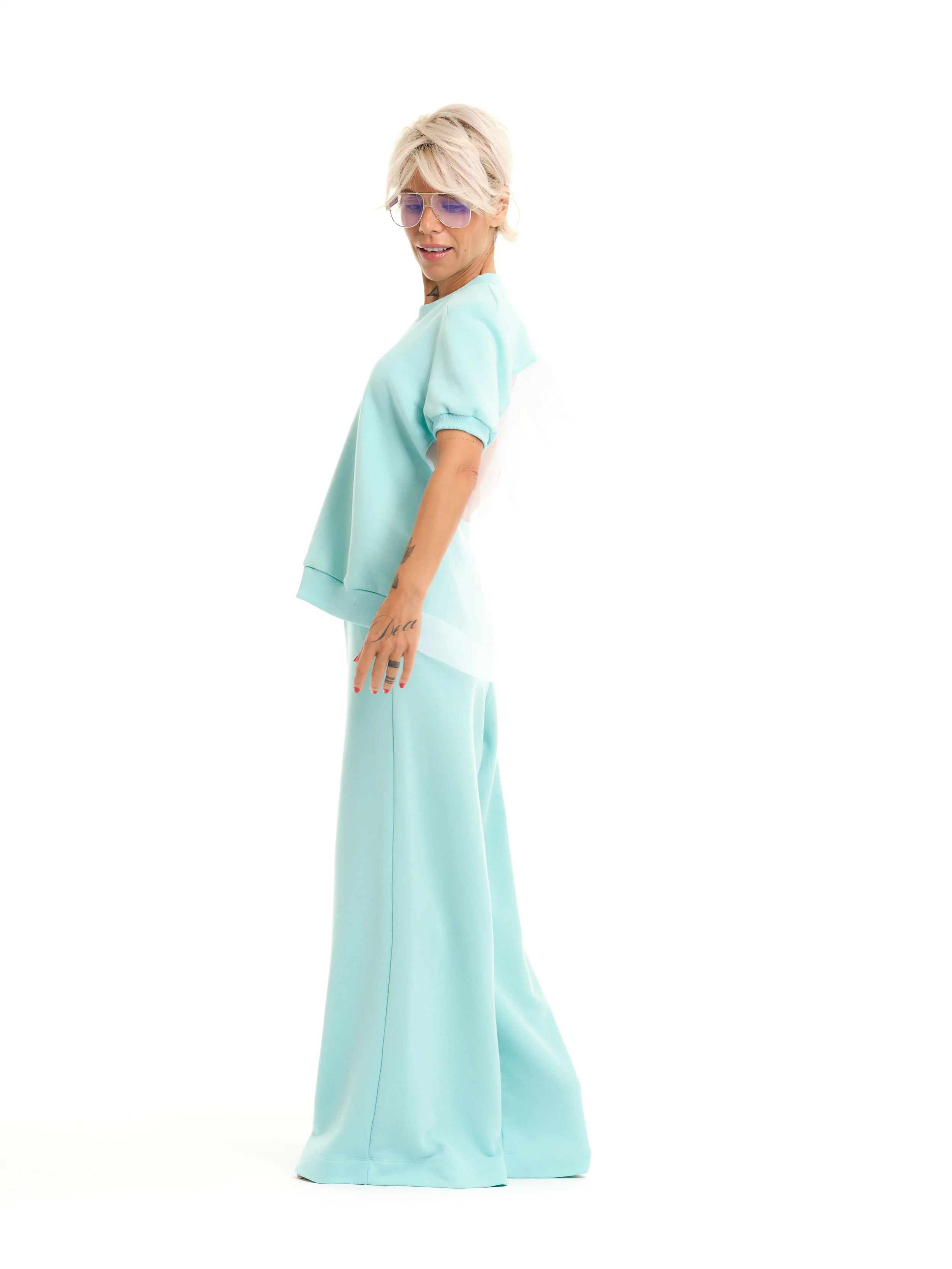Blue Sweatsuit Co-Ord Set - Image 12