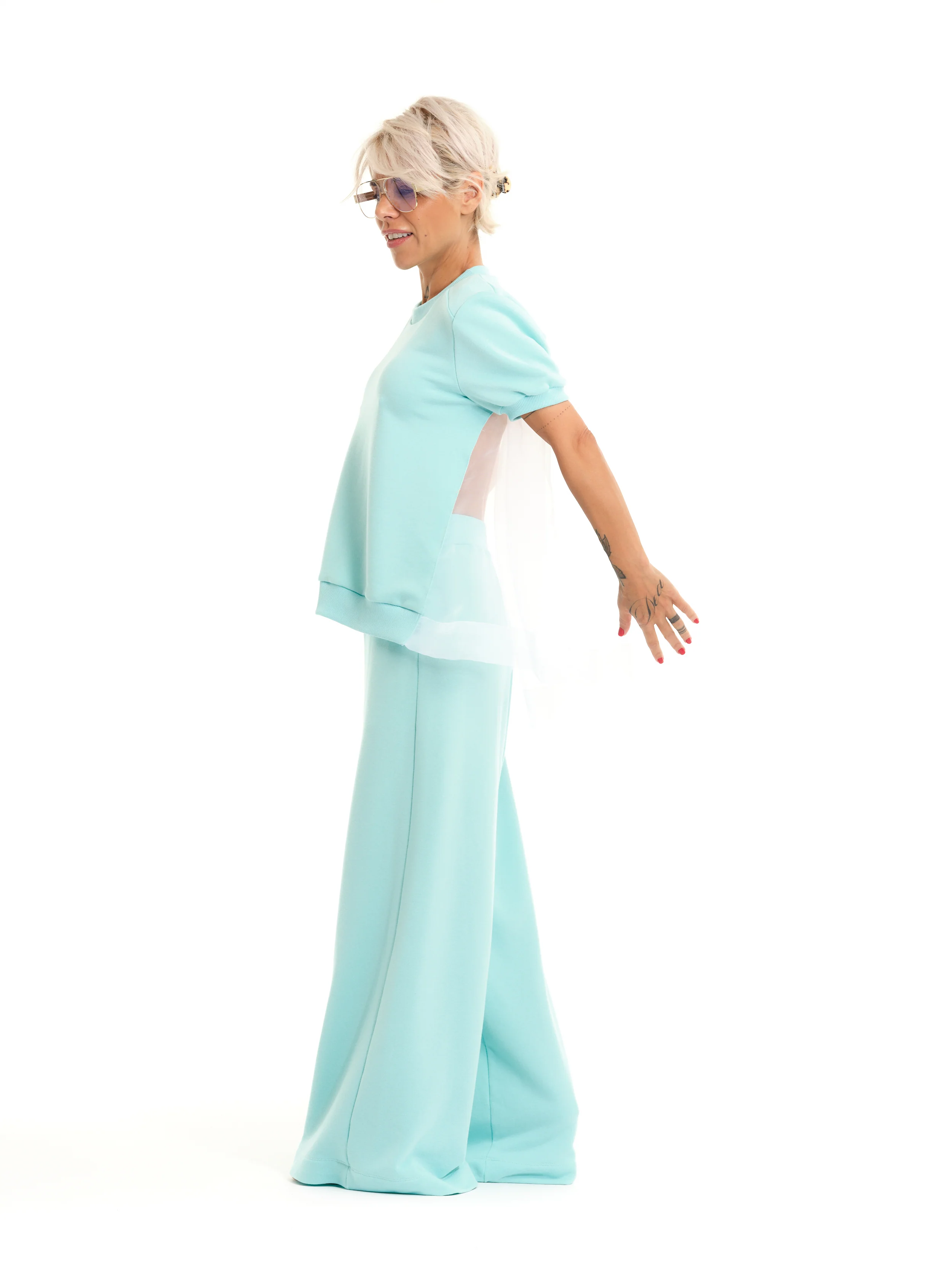 Blue Sweatsuit Co-Ord Set - Image 13
