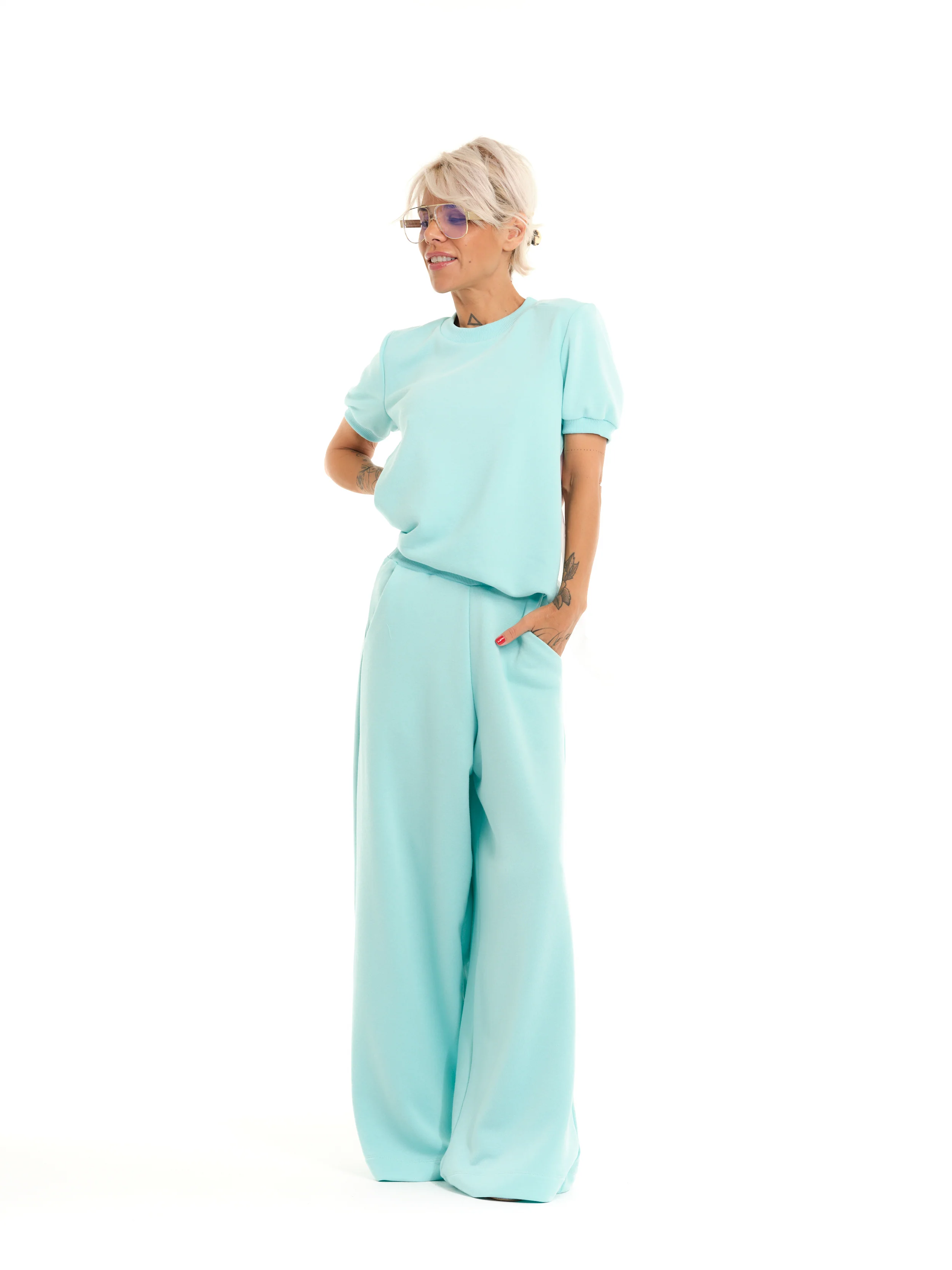Blue Sweatsuit Co-Ord Set - Image 16