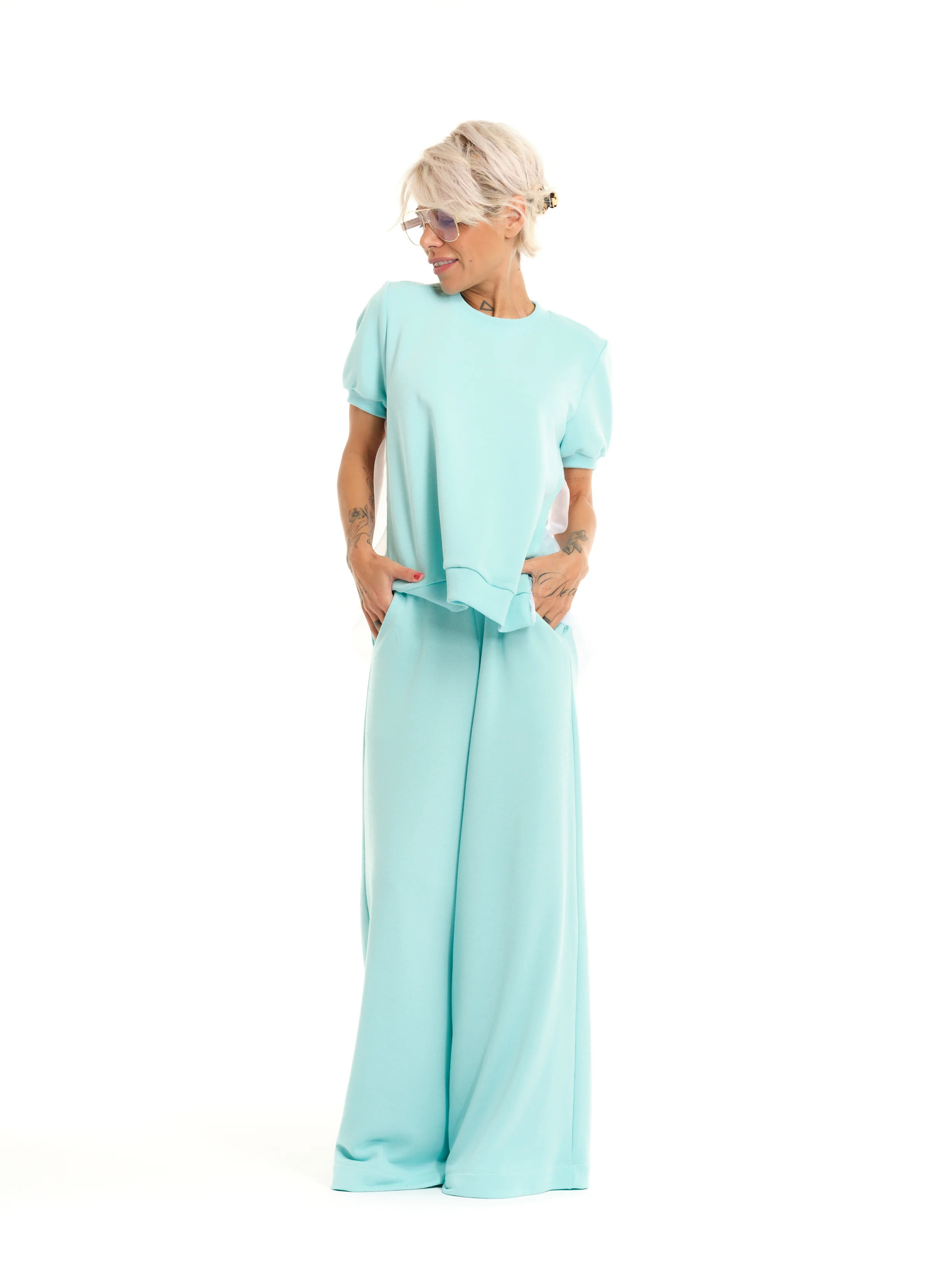 Blue Sweatsuit Co-Ord Set - Image 6