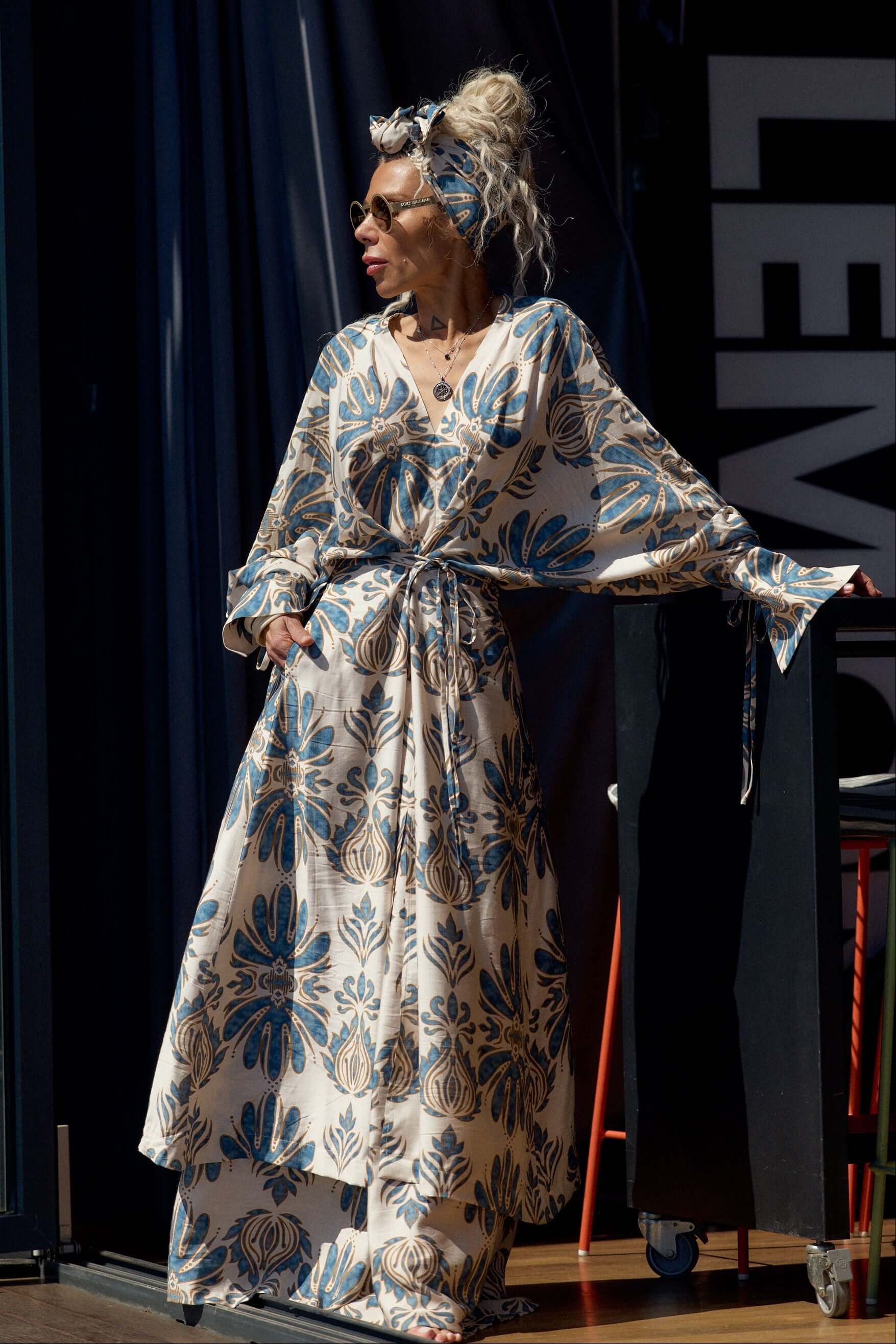 Bohemian Print Two-Piece Co-ord Set - Image 3