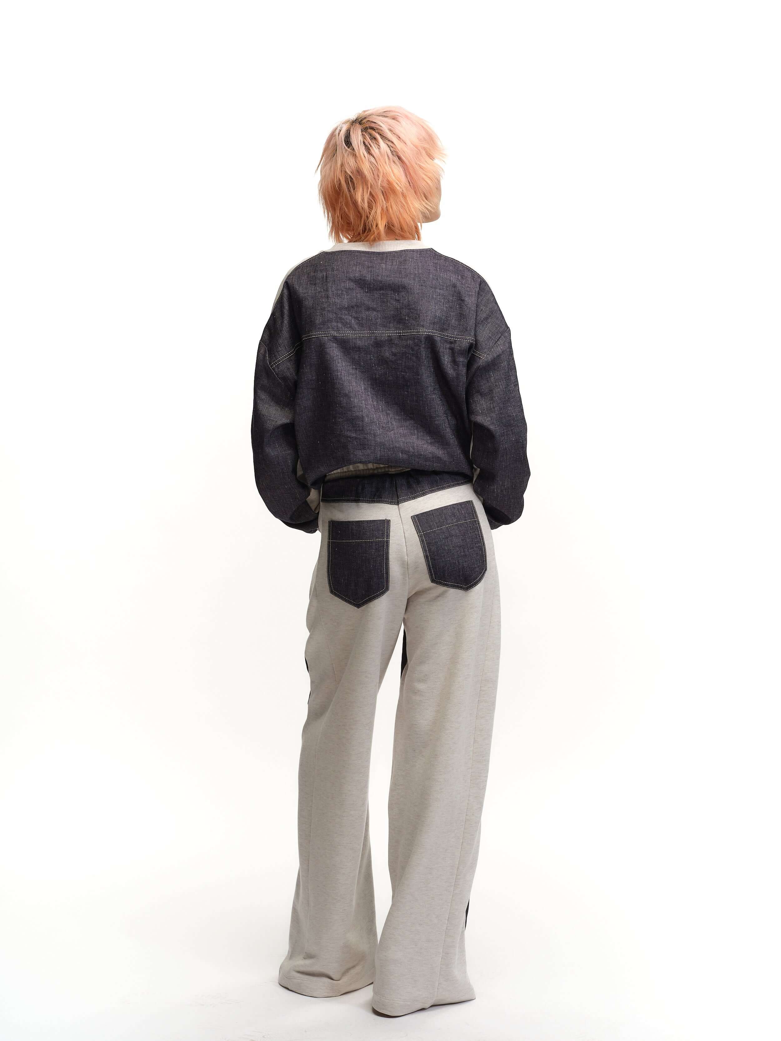 Color-Block Two-Piece Co-Ord Set - Image 5
