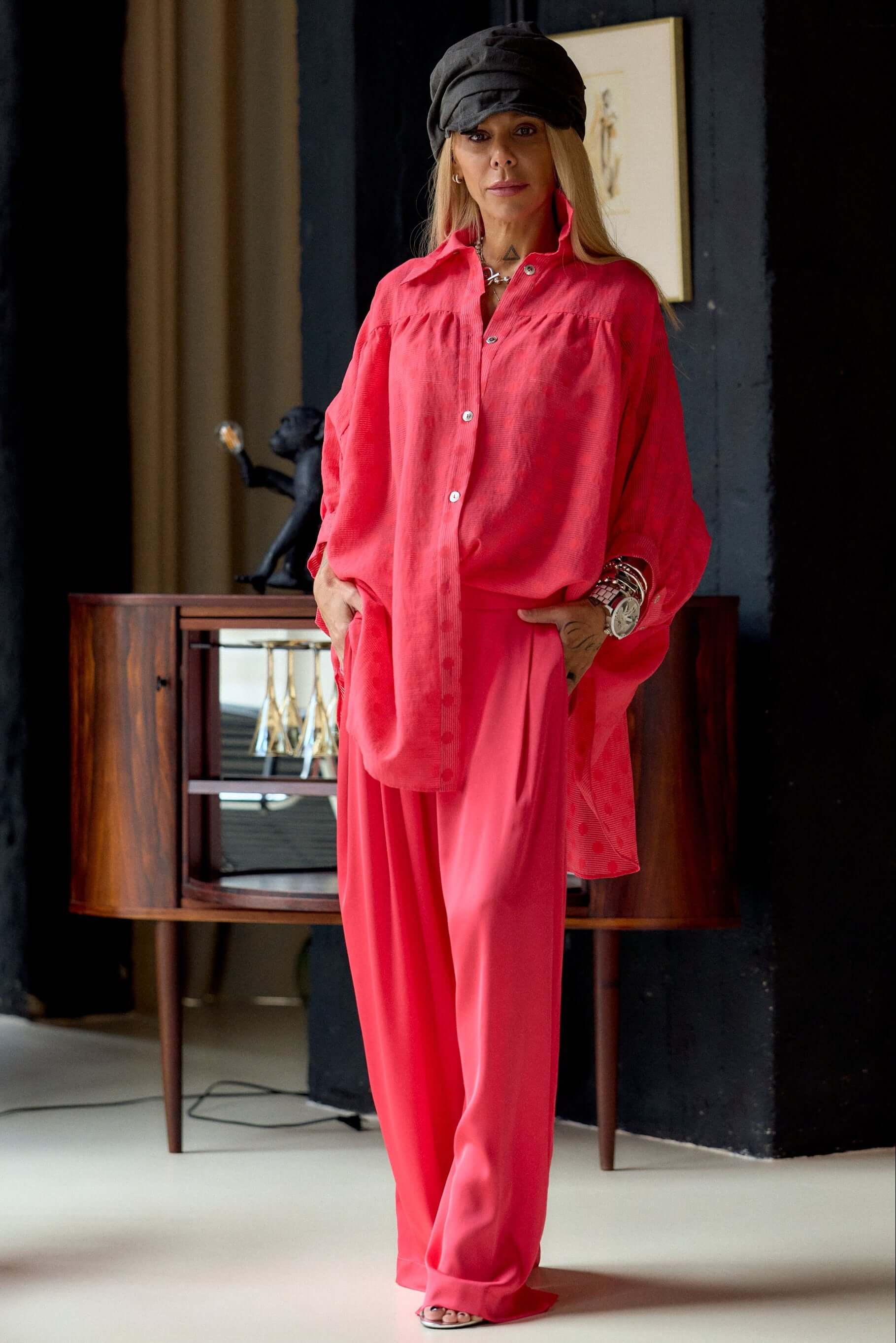 Coral Wide-Leg Pants - Image 3