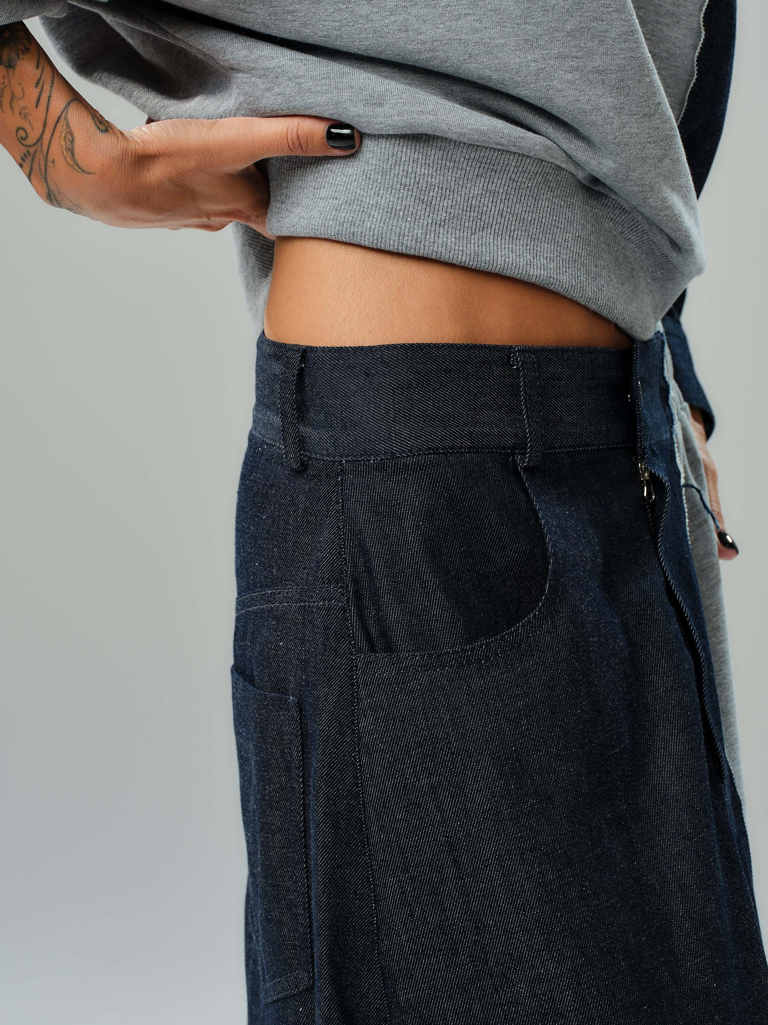 Grey and Denim Co-Ord Set - Image 10
