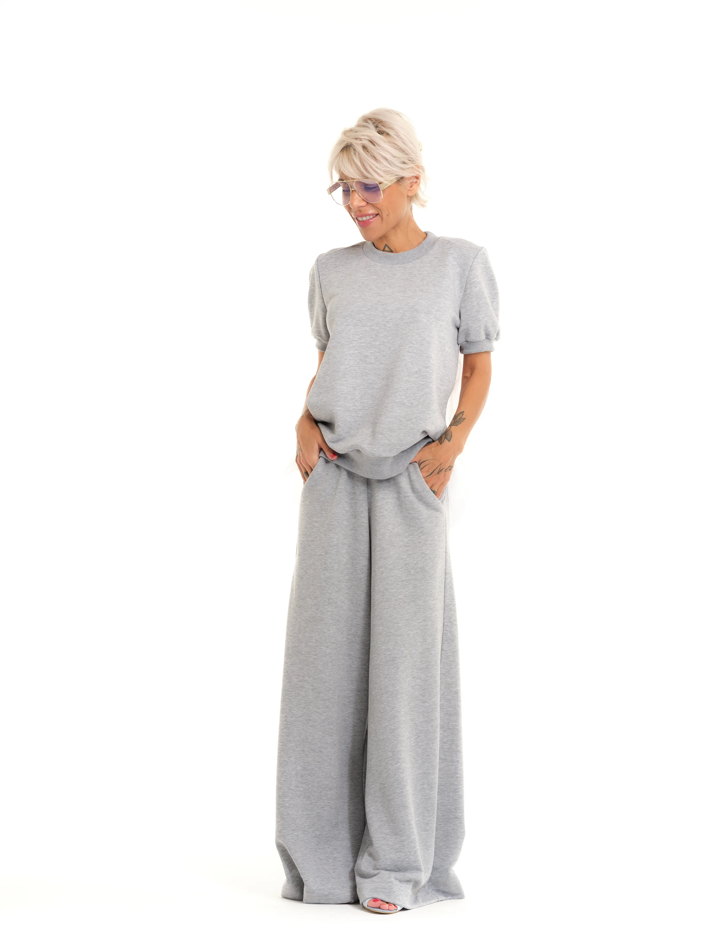 Grey Sweatsuit Co-Ord Set - Image 14