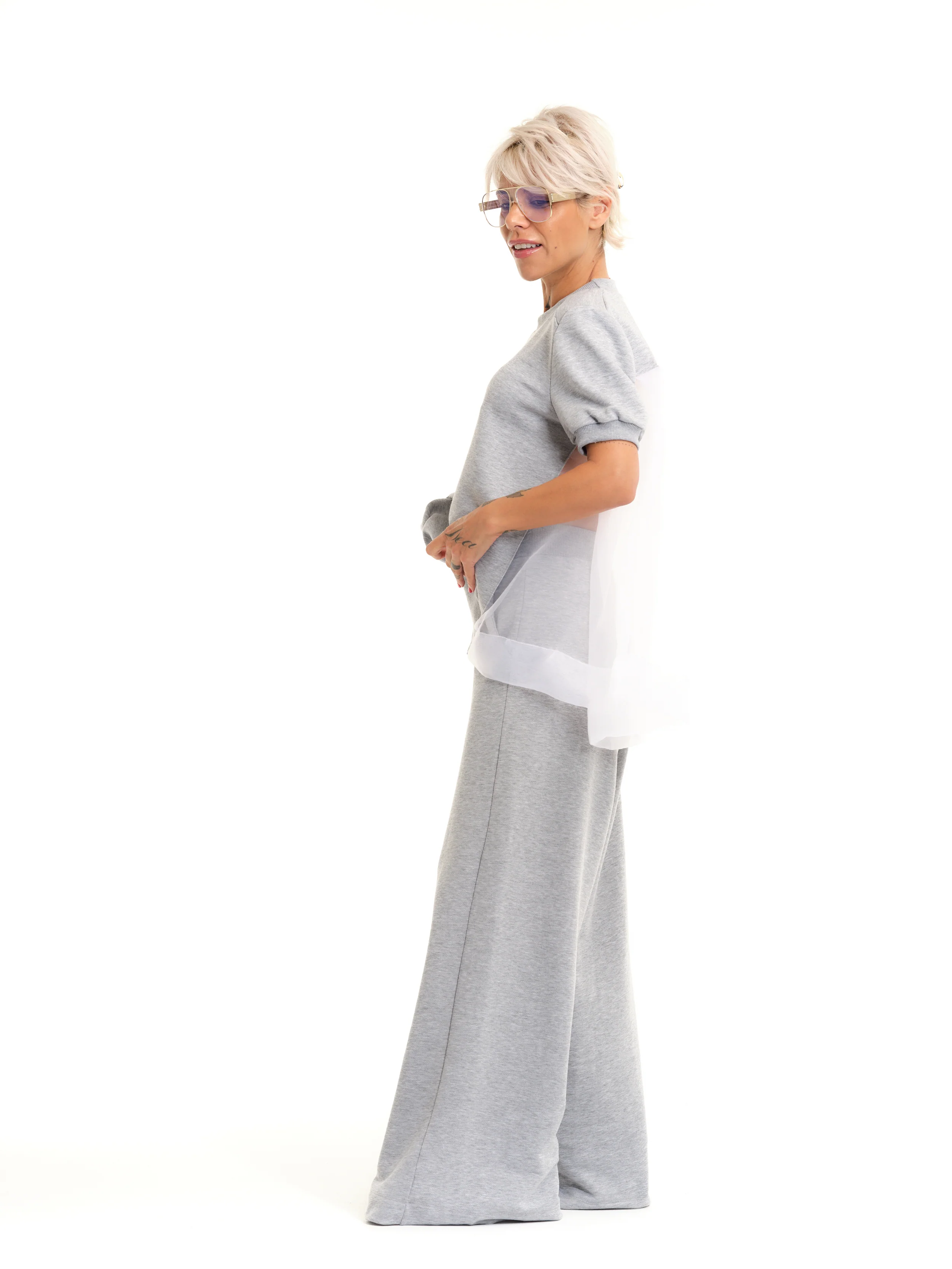 Grey Sweatsuit Co-Ord Set - Image 4