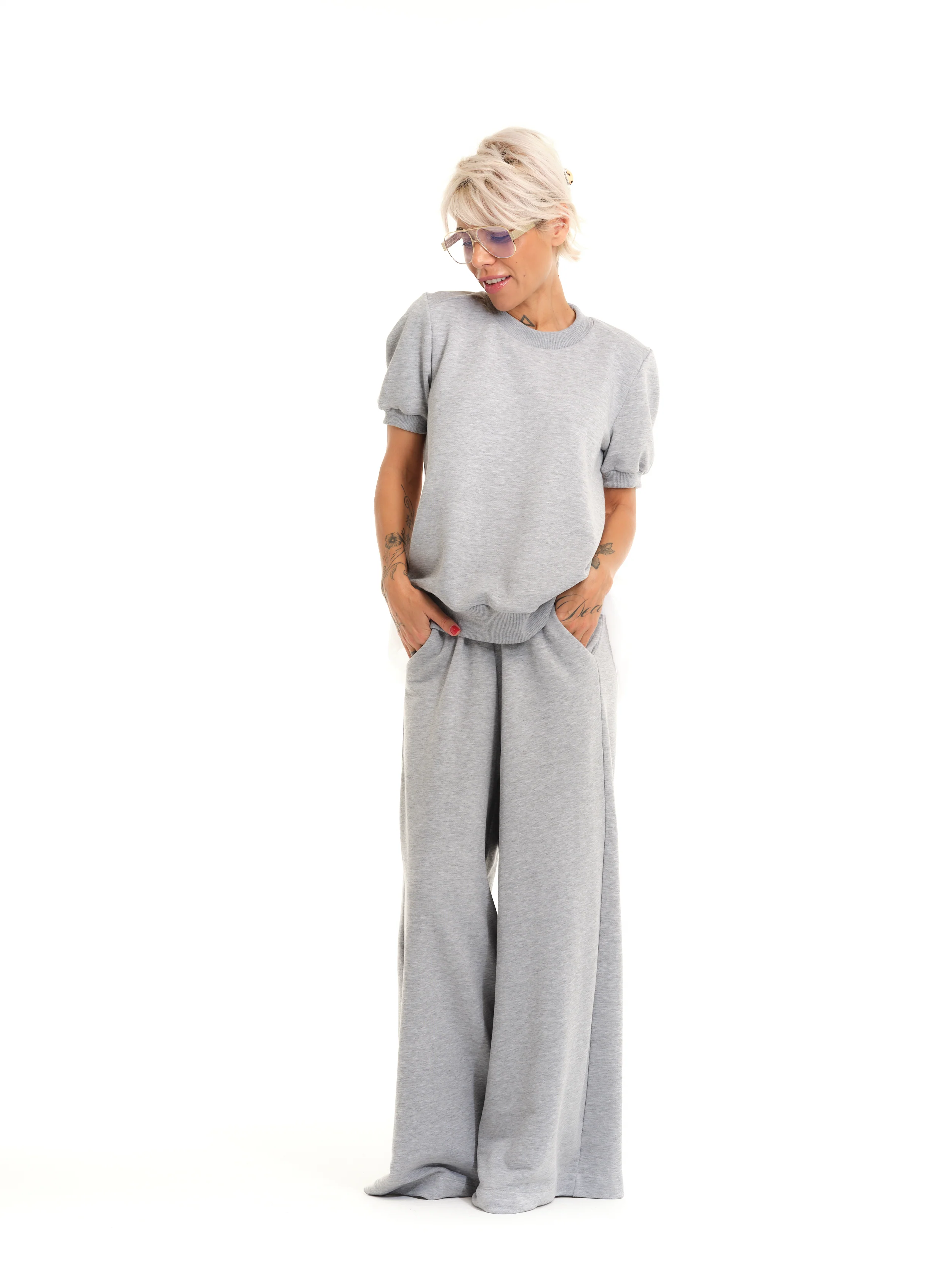 Grey Sweatsuit Co-Ord Set - Image 6