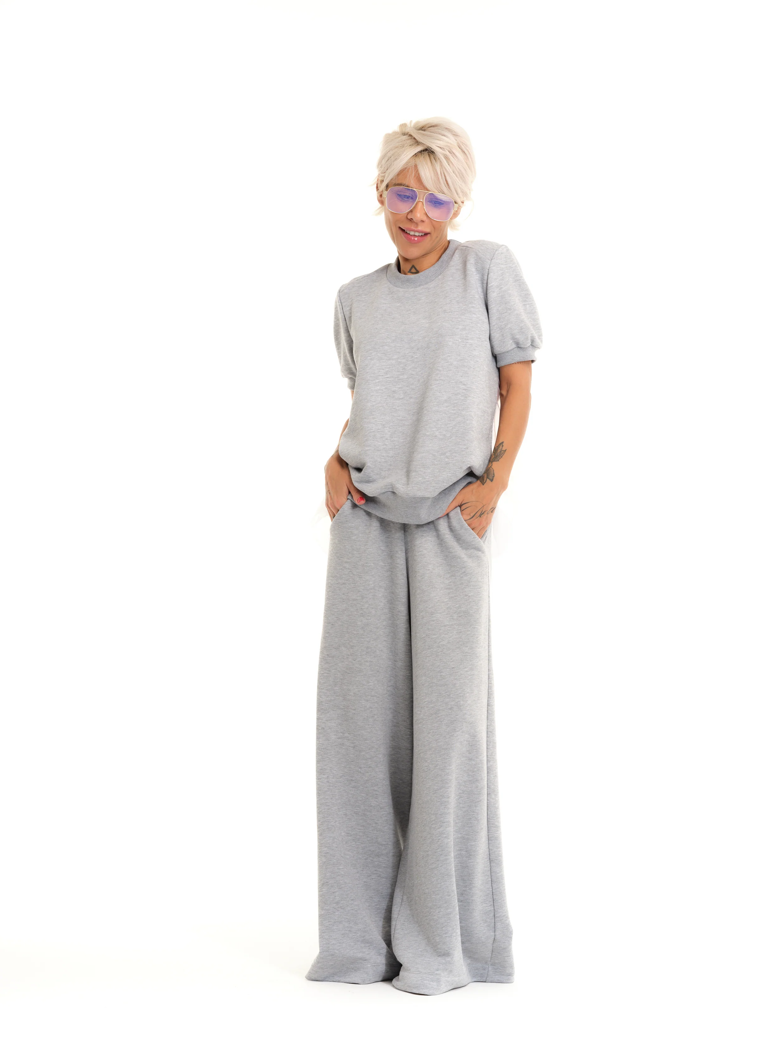 Grey Sweatsuit Co-Ord Set - Image 8
