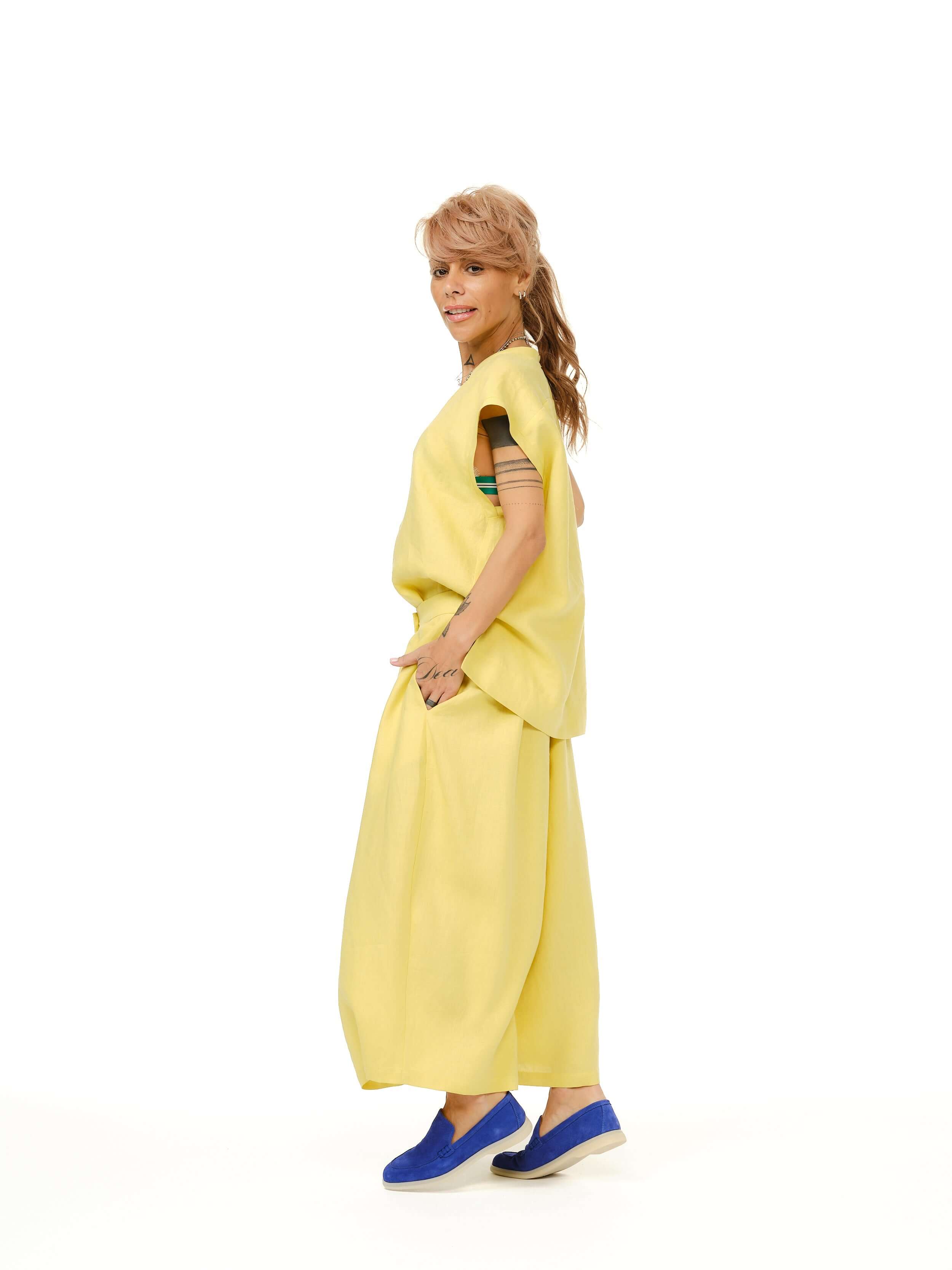 Linen-Blend Co-Ord Set - Image 4