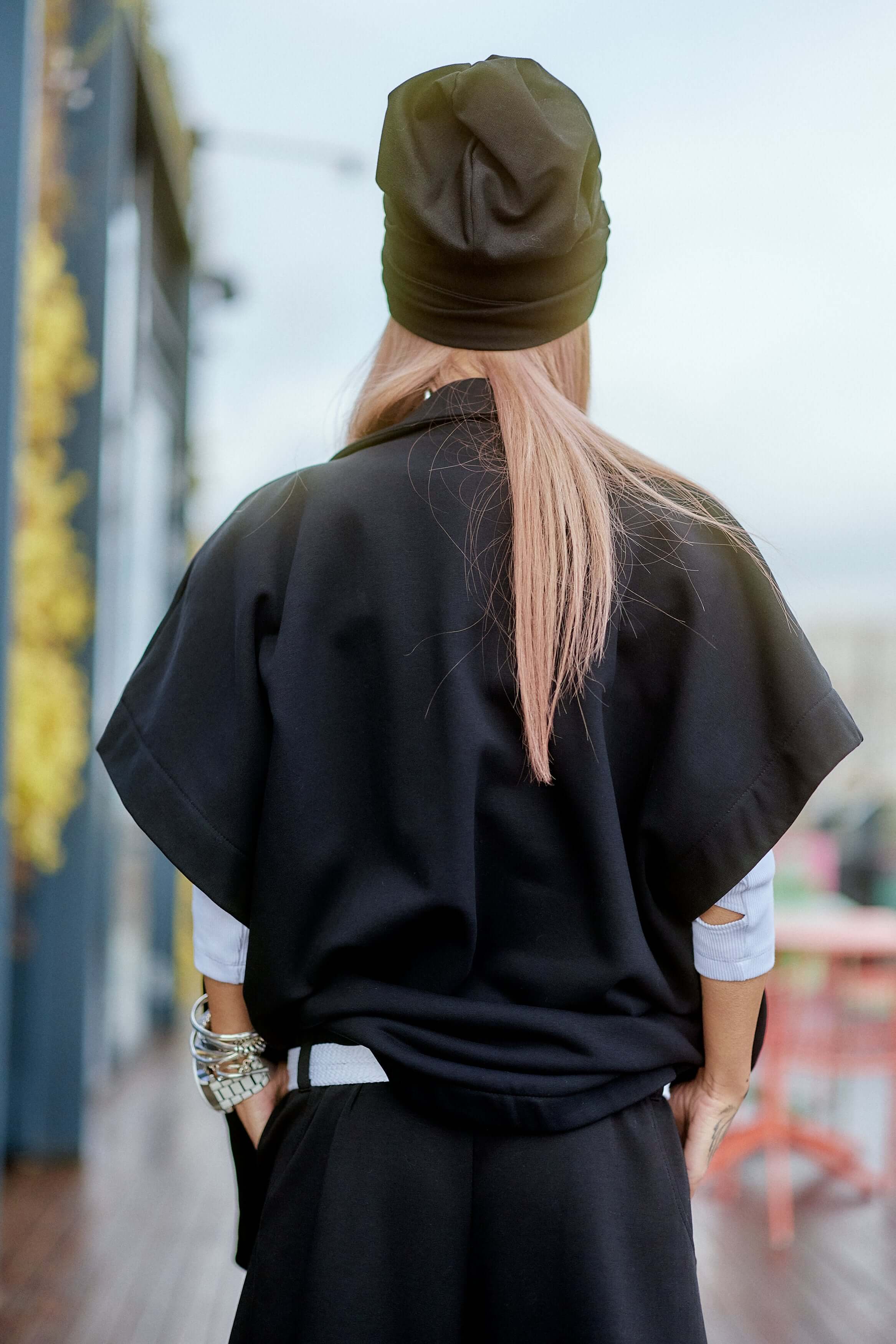 Oversized Black Three-Piece Set - Image 3