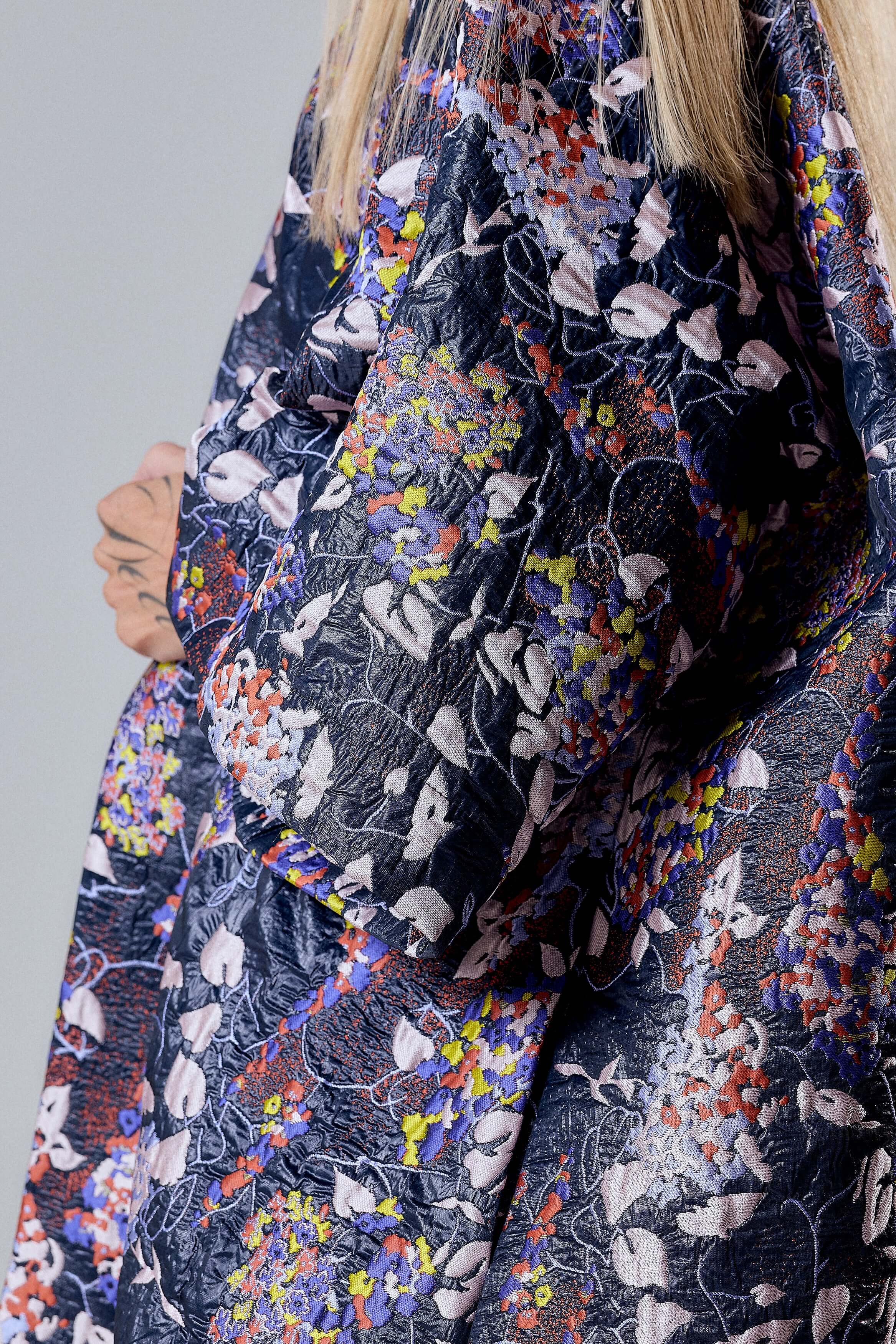 Oversized Floral Kimono Coat - Image 5
