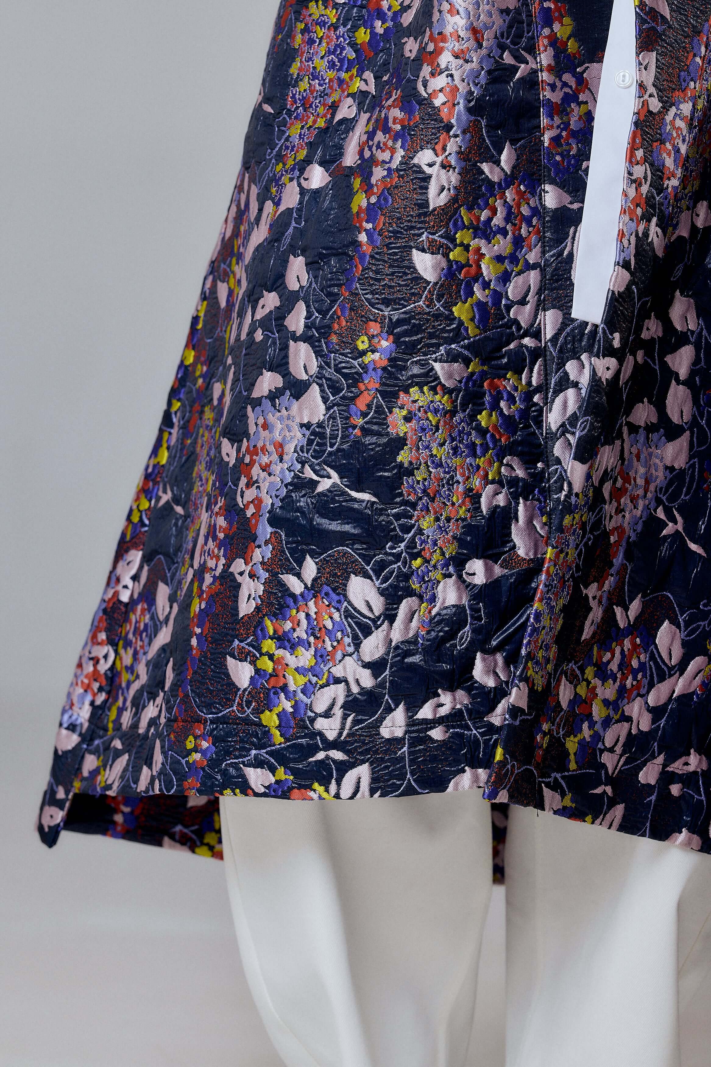 Oversized Floral Kimono Coat - Image 9