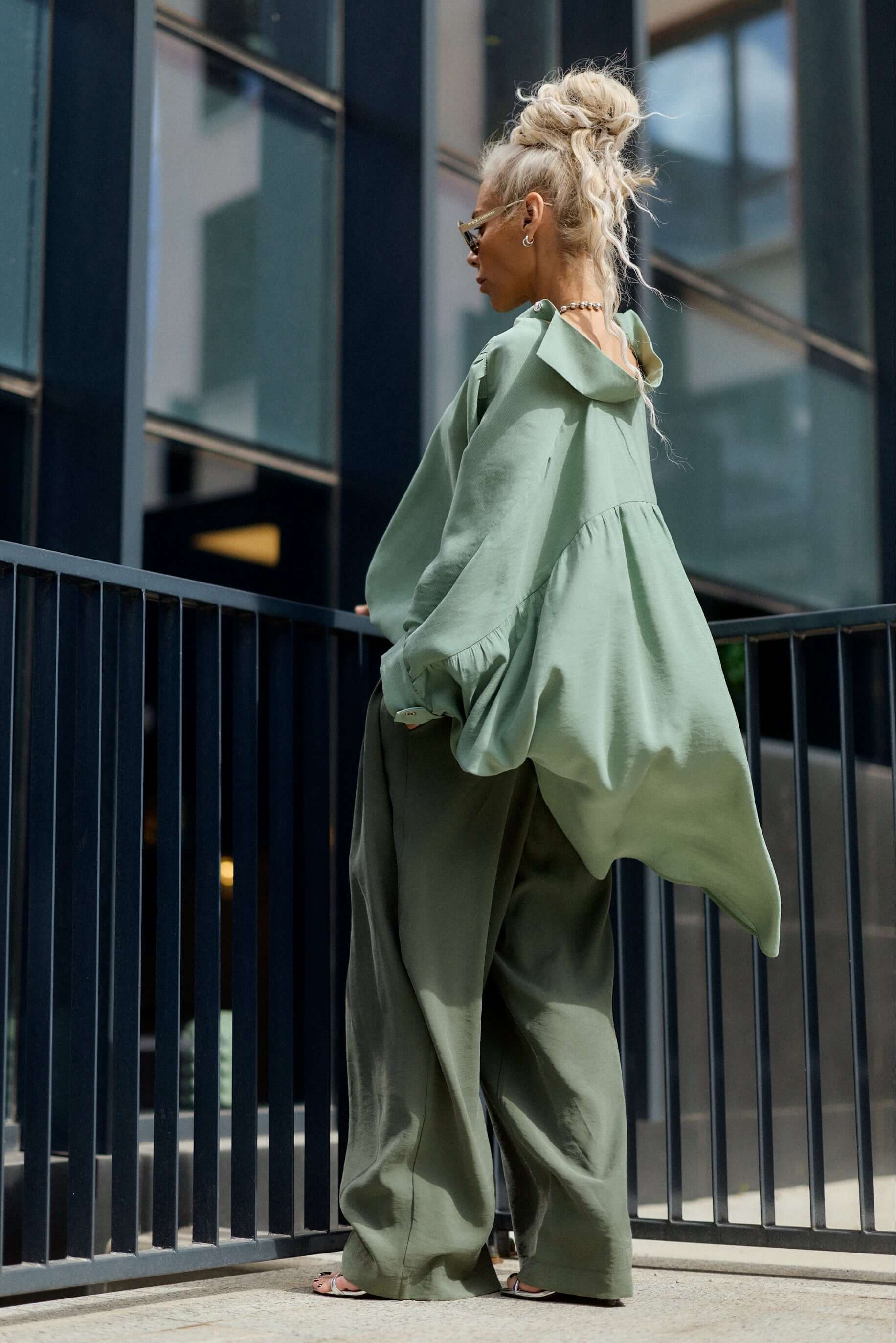 Oversized Green Shirt - Image 5