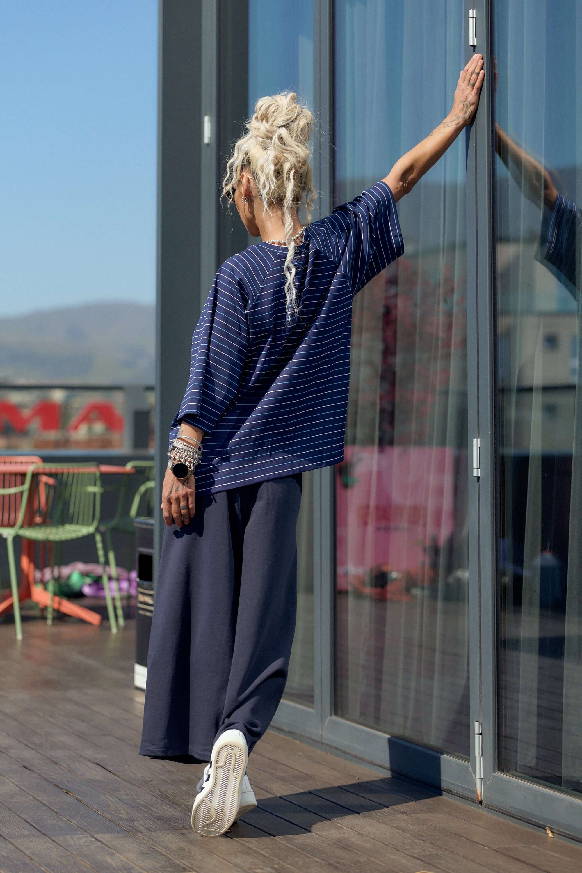 Oversized Striped Set - Image 6