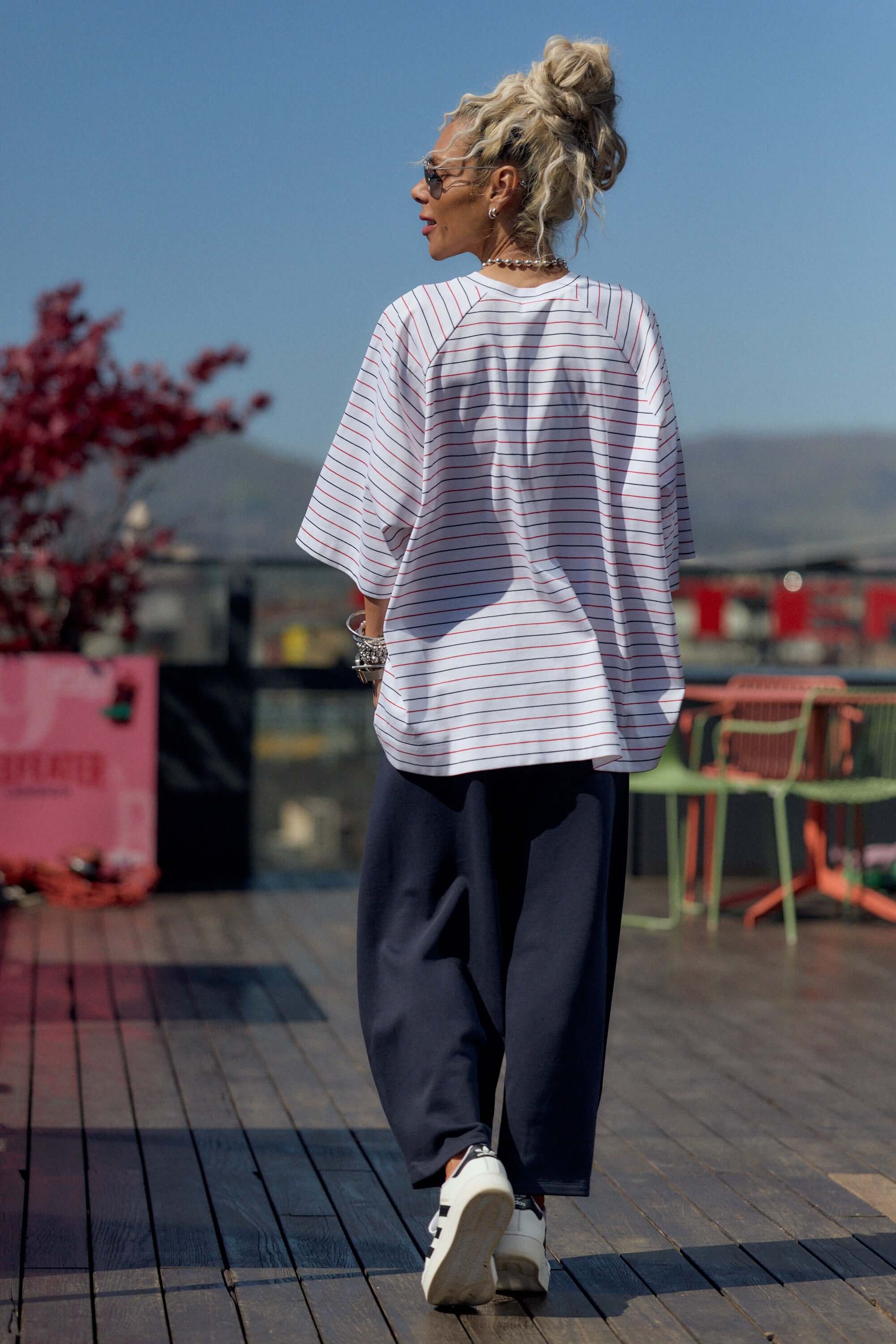 Oversized Striped Set - Image 2