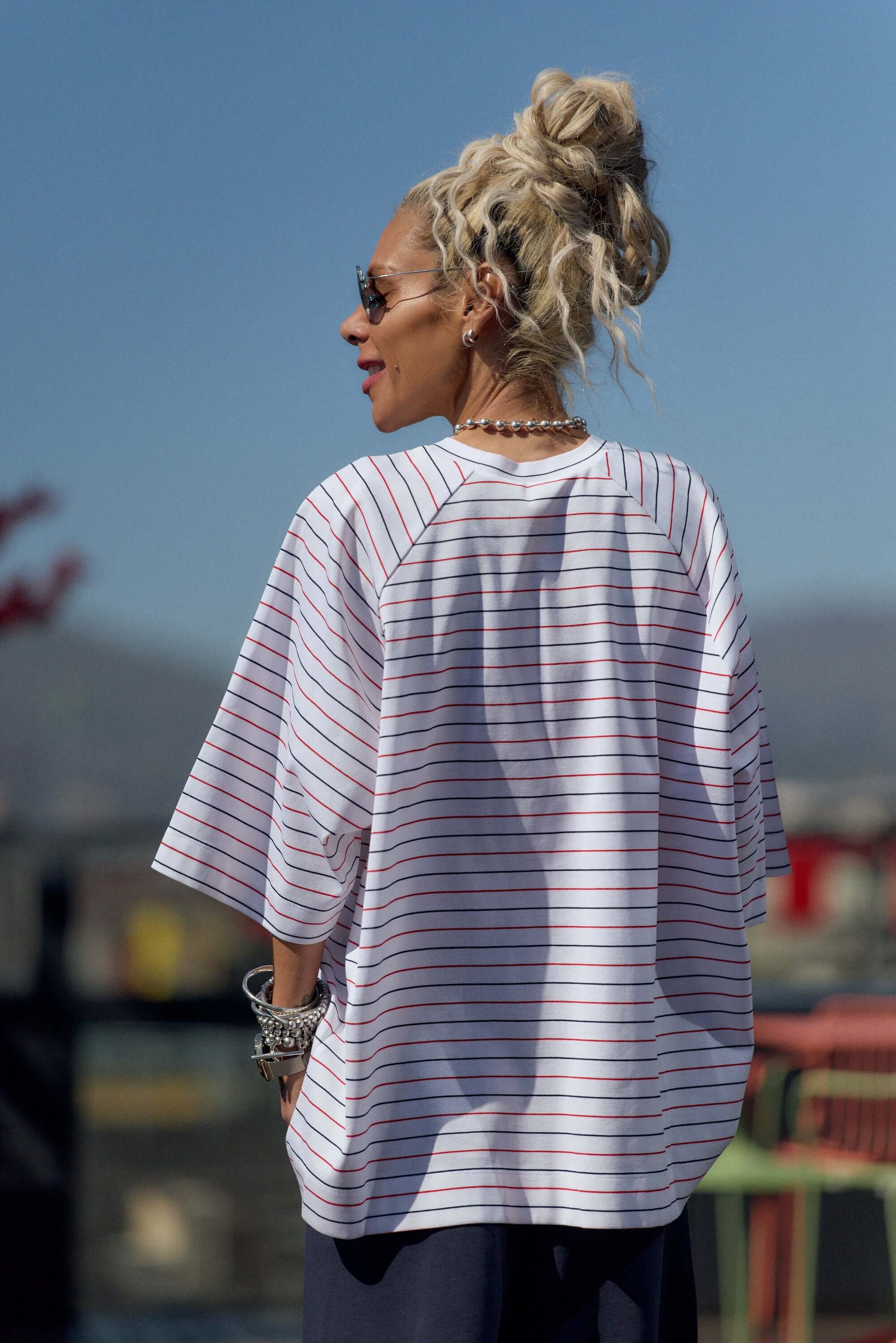 Oversized Striped Set - Image 5
