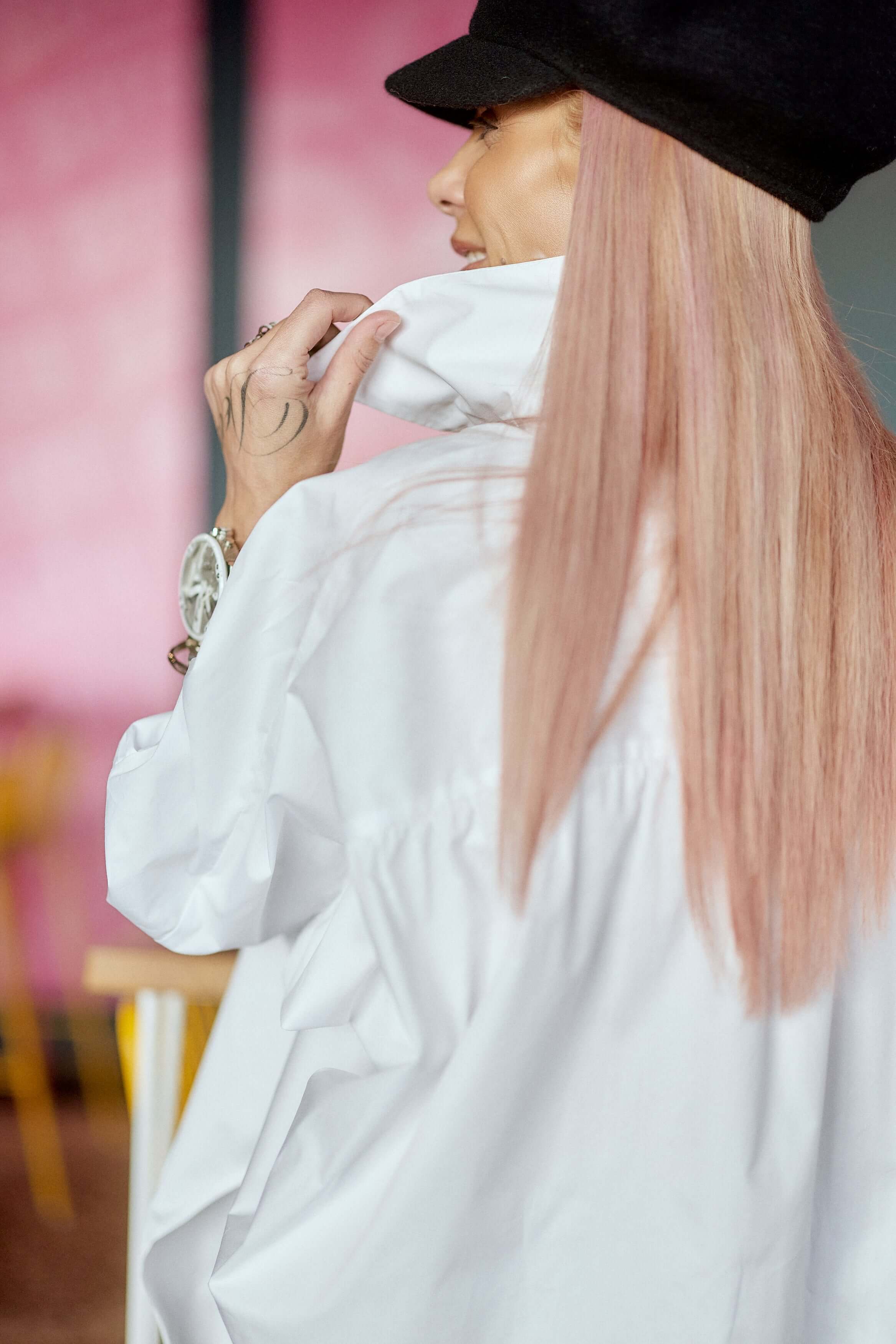 Oversized White Shirt - Image 2
