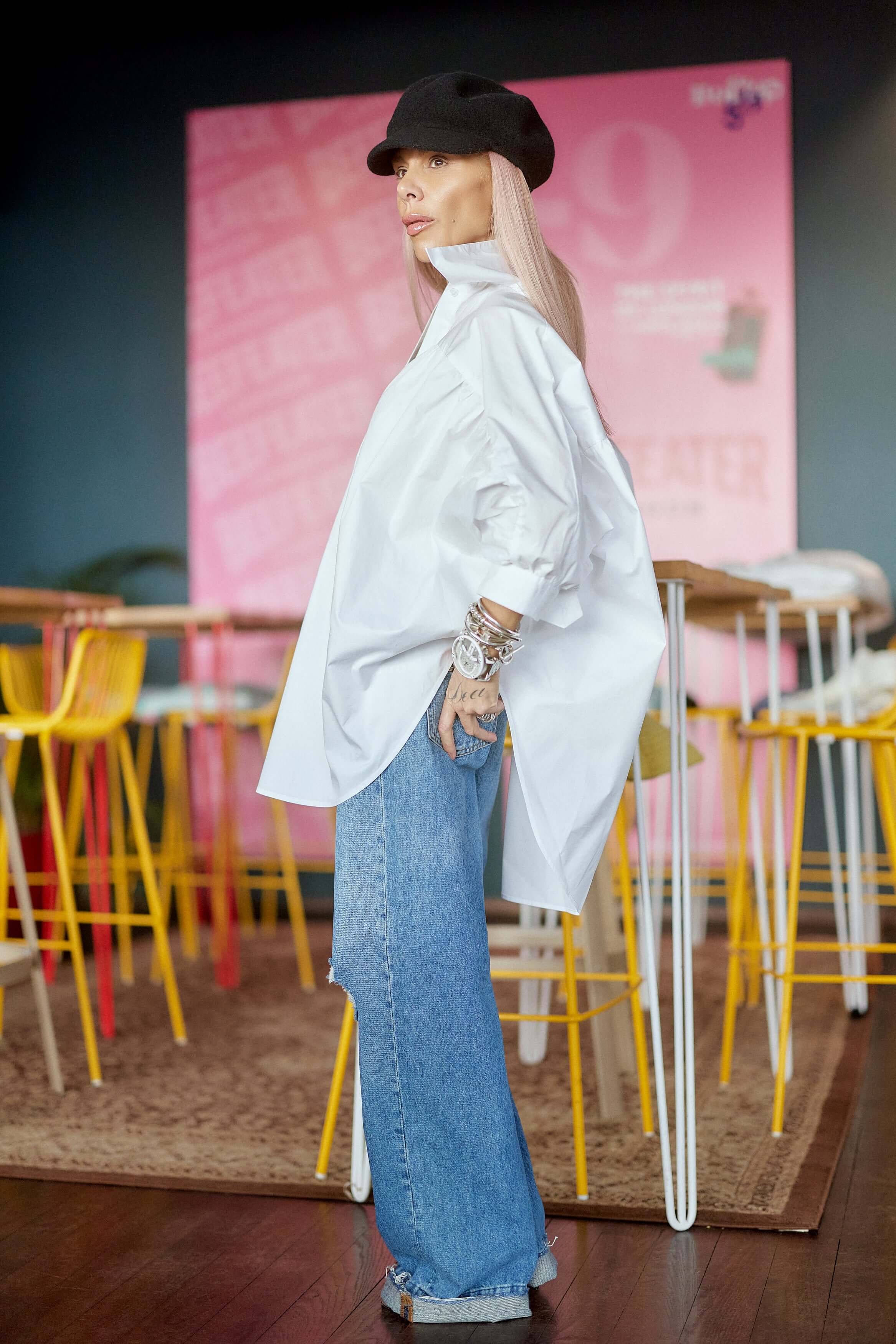 Oversized White Shirt - Image 4