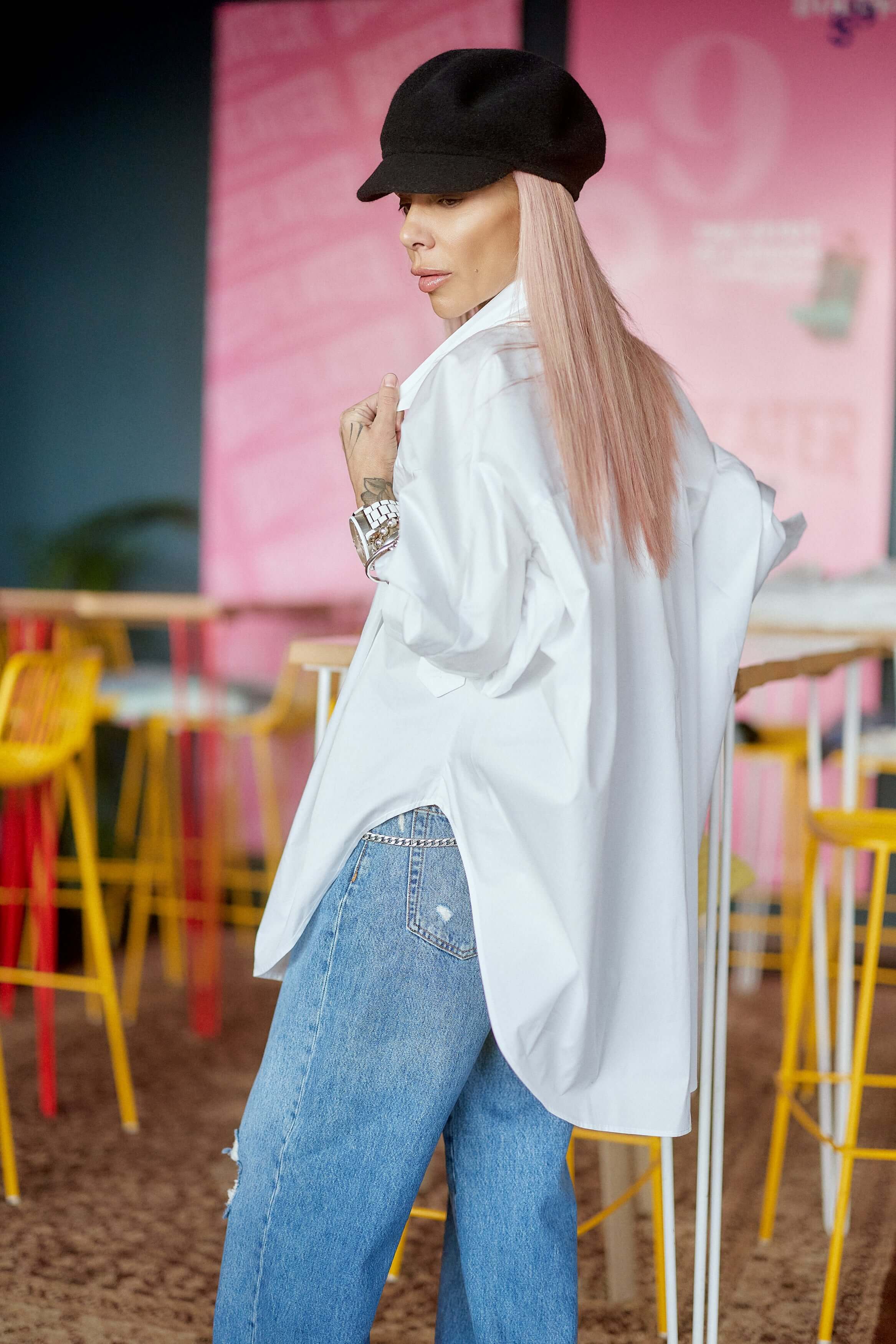 Oversized White Shirt - Image 7