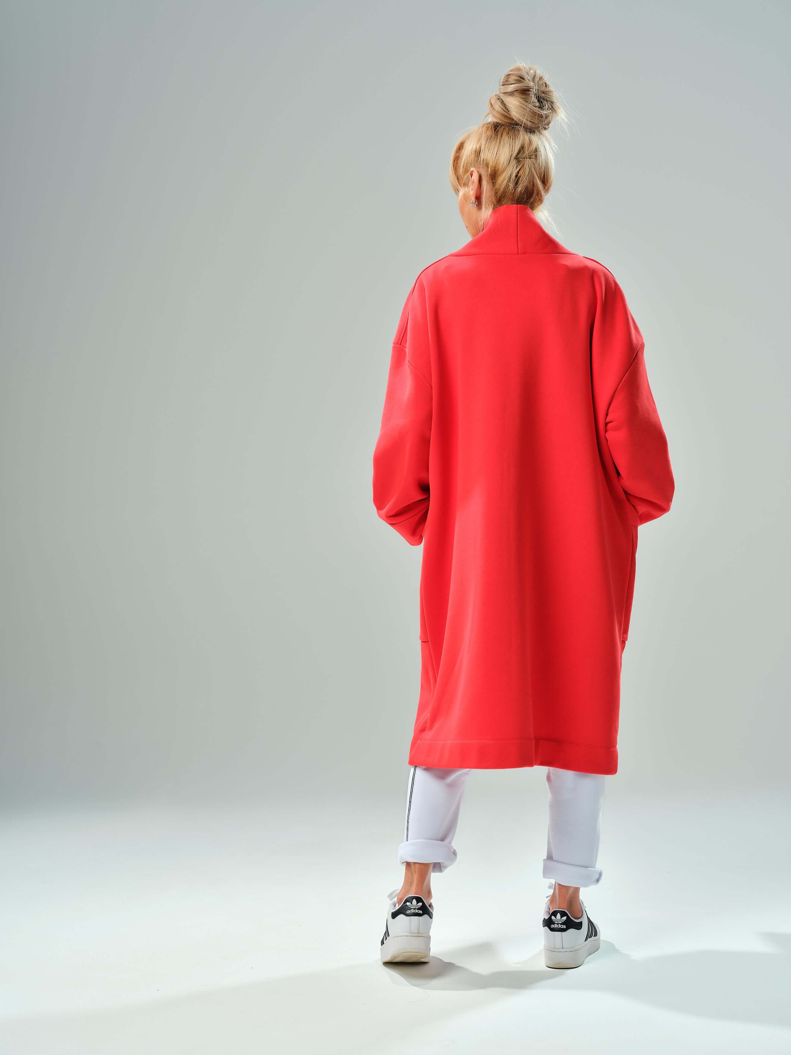 Red oversized coat - Image 4