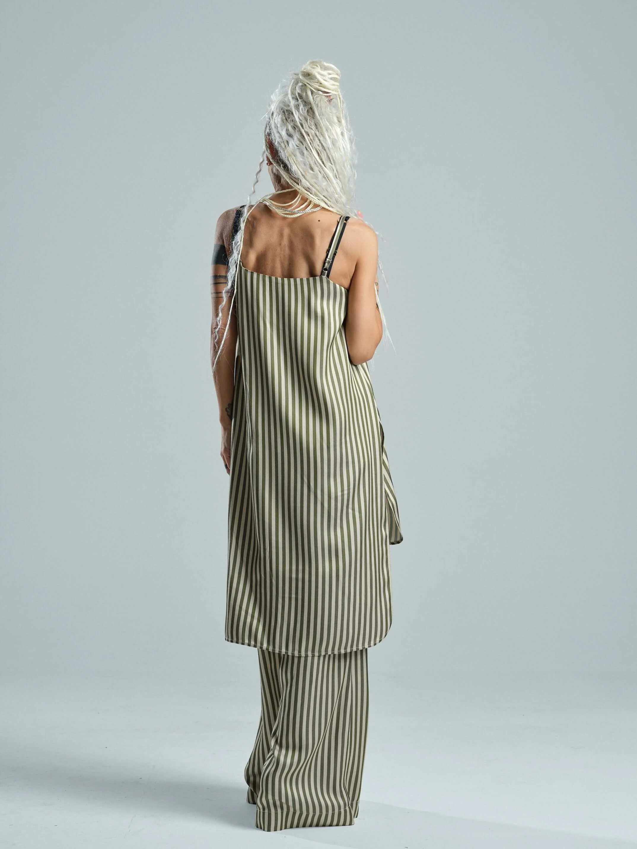 Relaxed Striped Co-Ord Set - Image 5