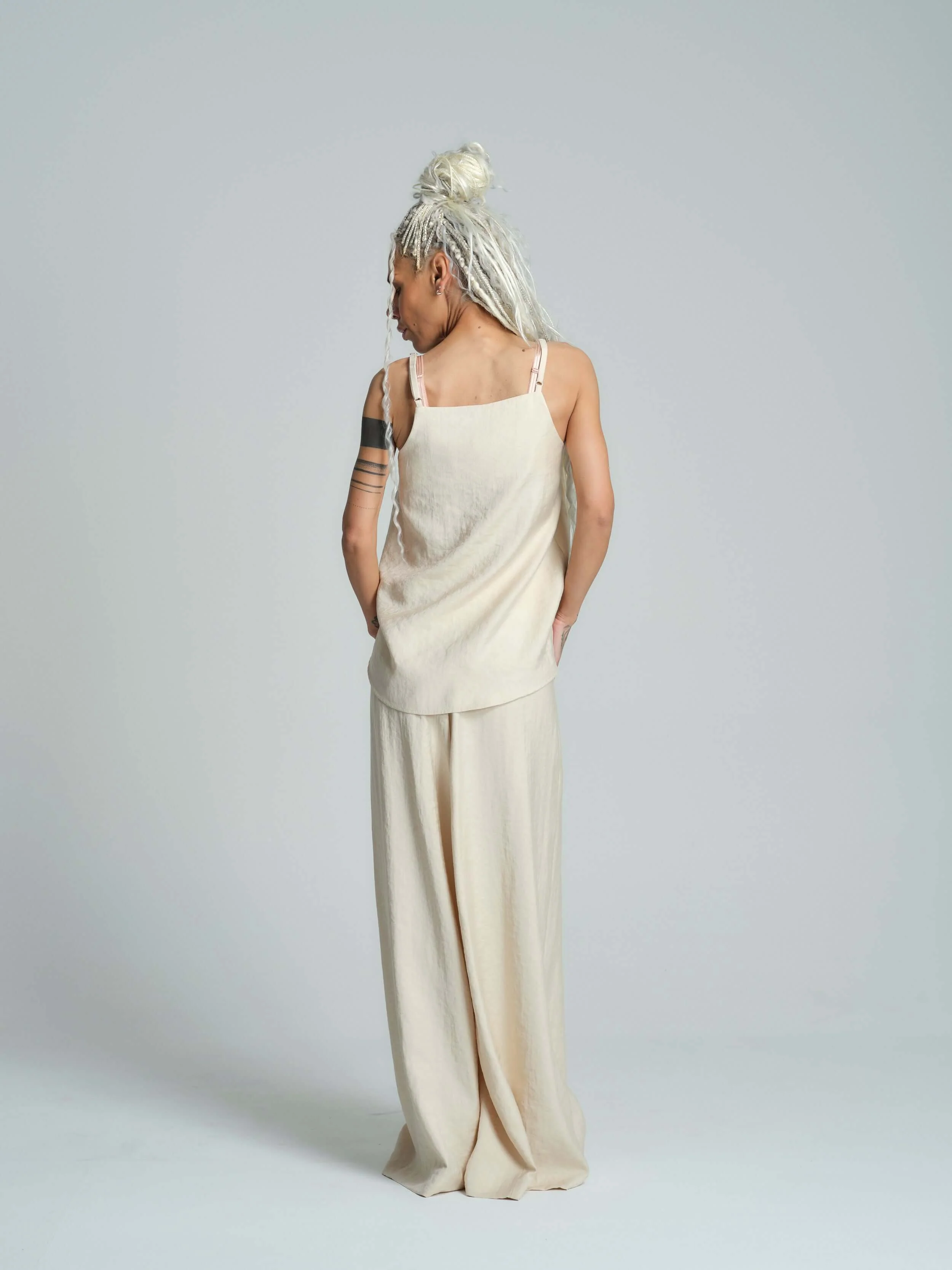 Relaxed Tank Top & Pants Co-Ord Set - Image 12