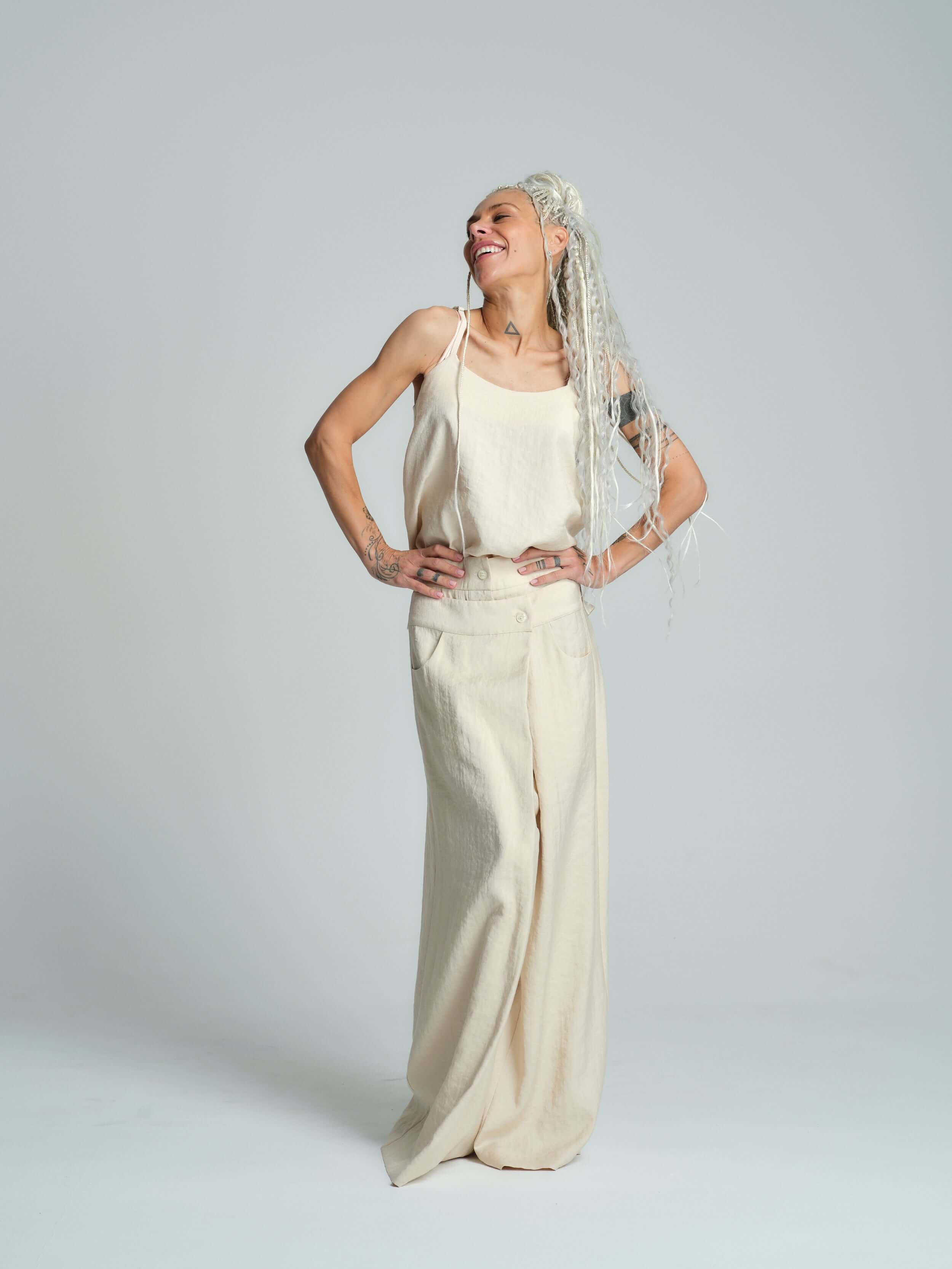 Relaxed Tank Top & Pants Co-Ord Set - Image 14