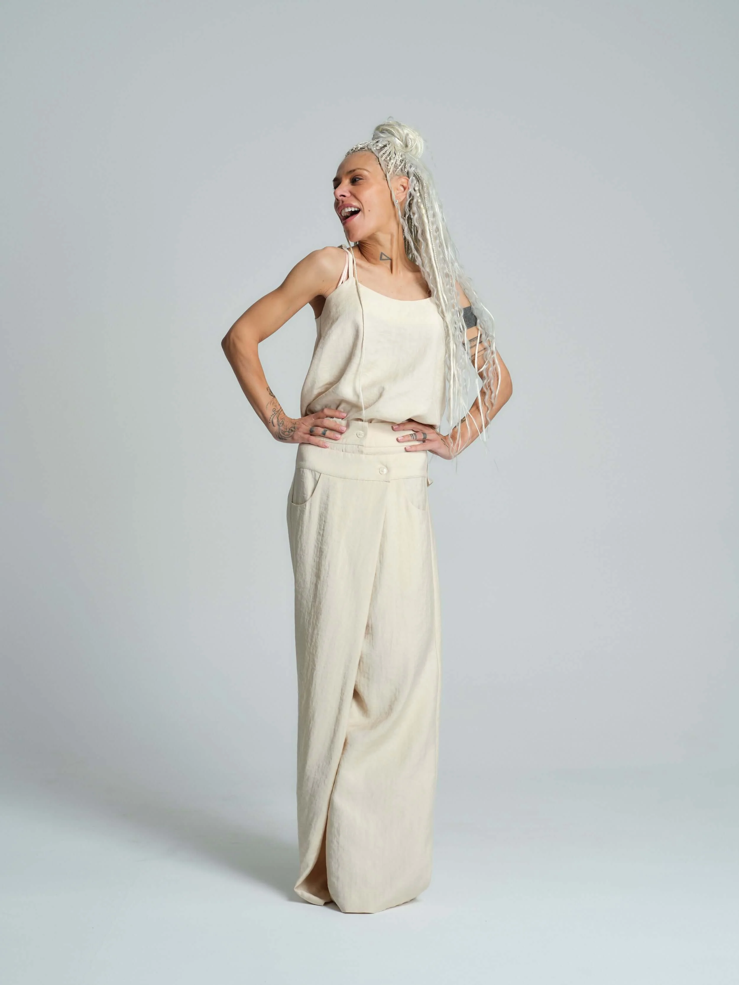 Relaxed Tank Top & Pants Co-Ord Set - Image 3