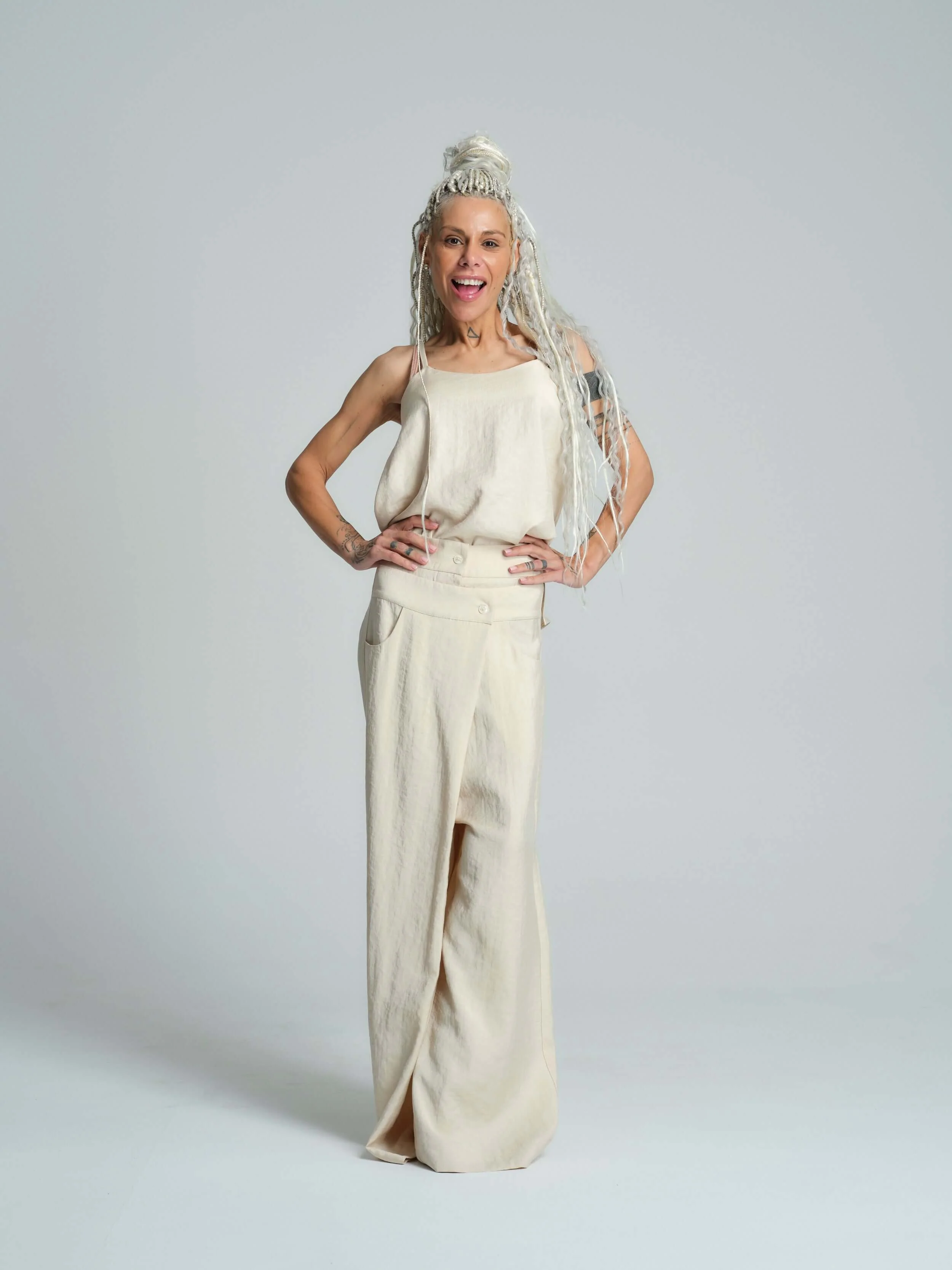 Relaxed Tank Top & Pants Co-Ord Set - Image 4