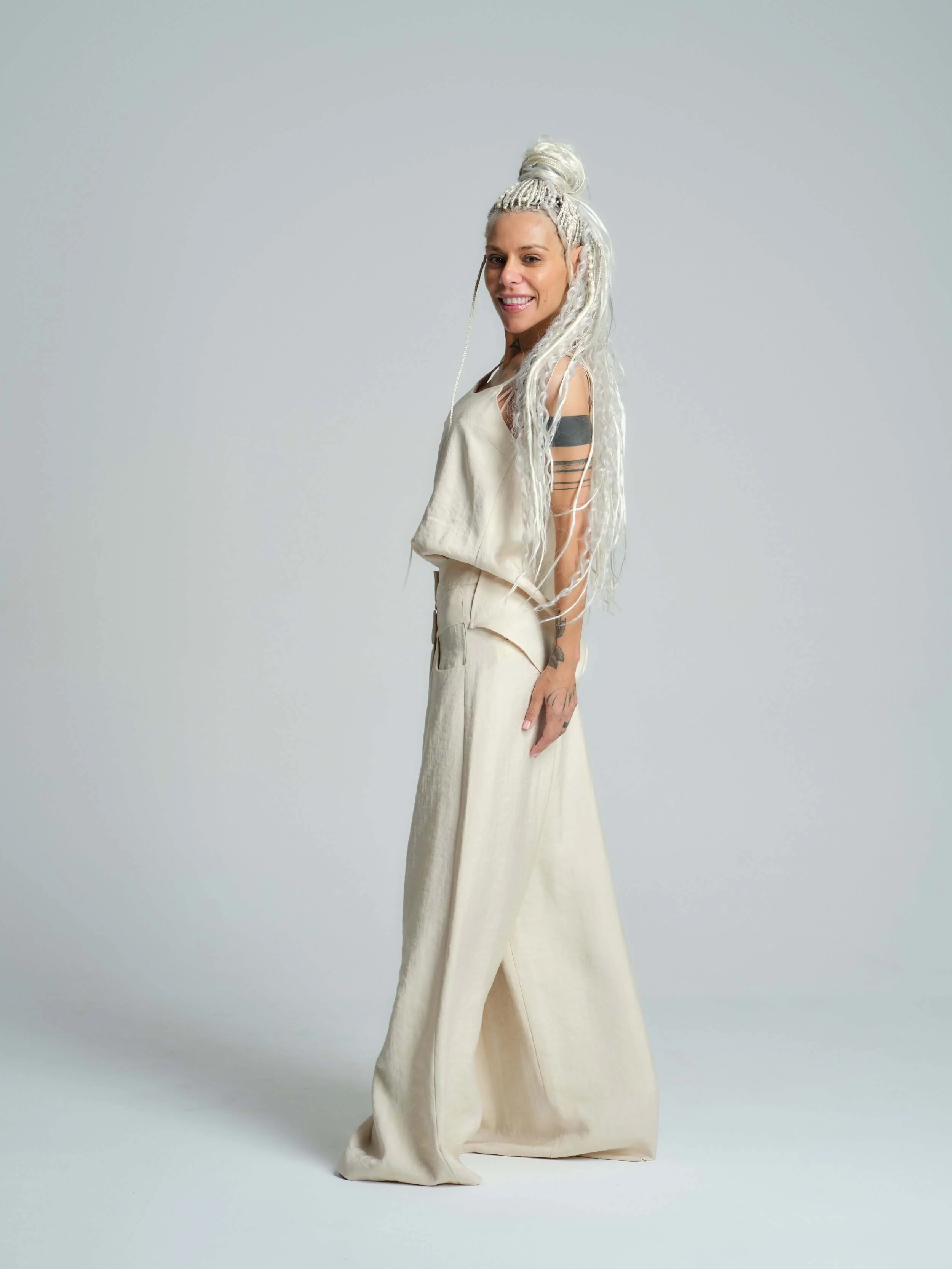Relaxed Tank Top & Pants Co-Ord Set - Image 5