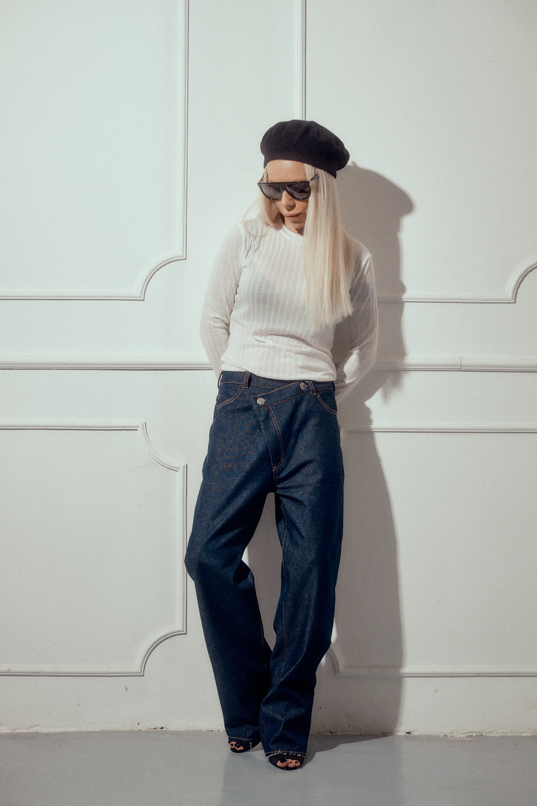 Semi-Sheer Knit Top - Image 3