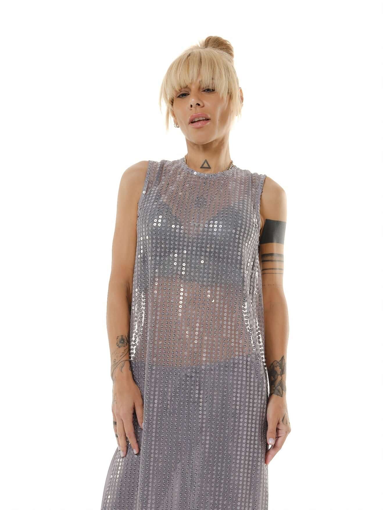 Sequin Tunic & Pants Co-ord Set - Image 7