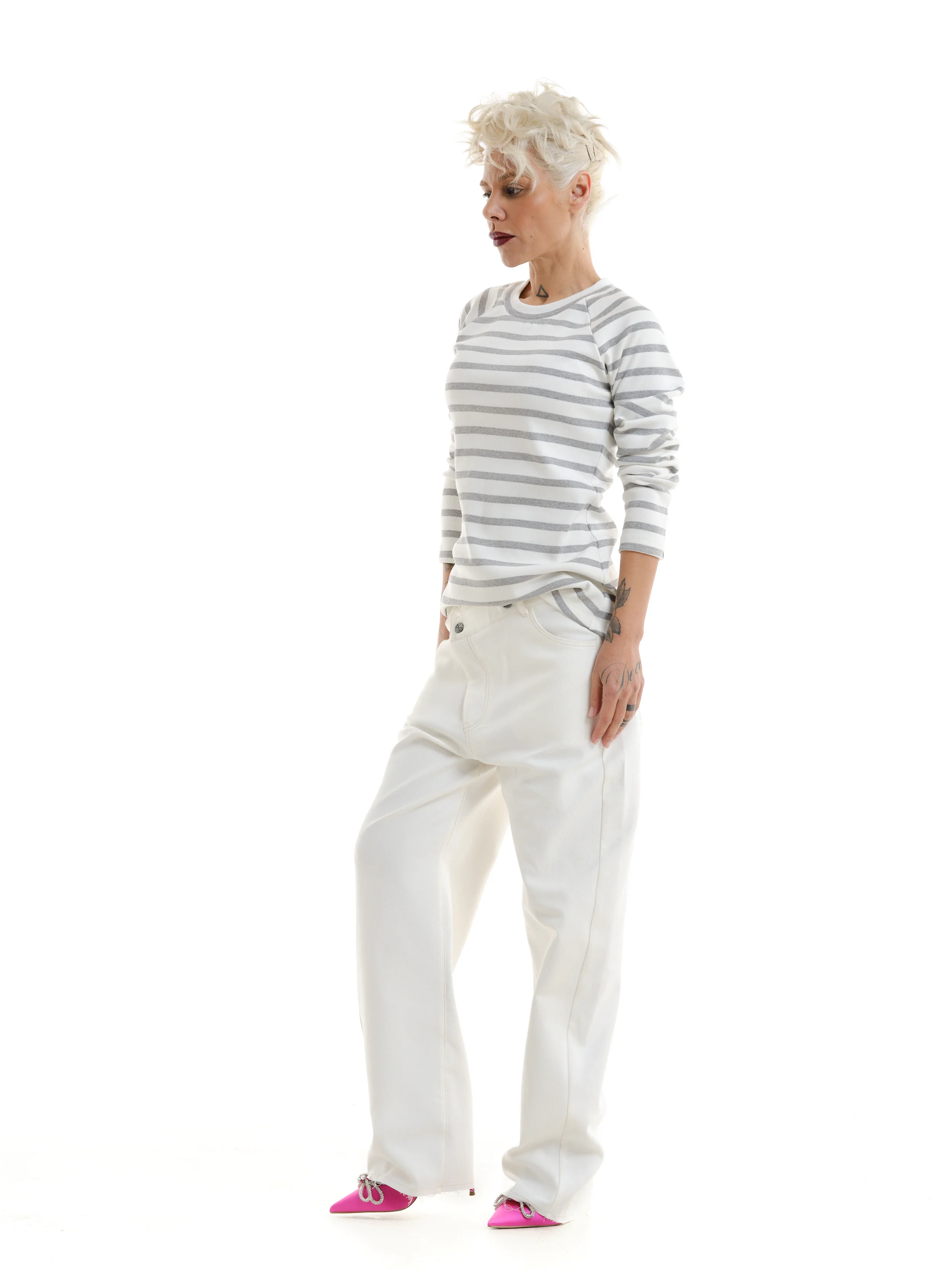 Striped Sweatshirt - Image 4