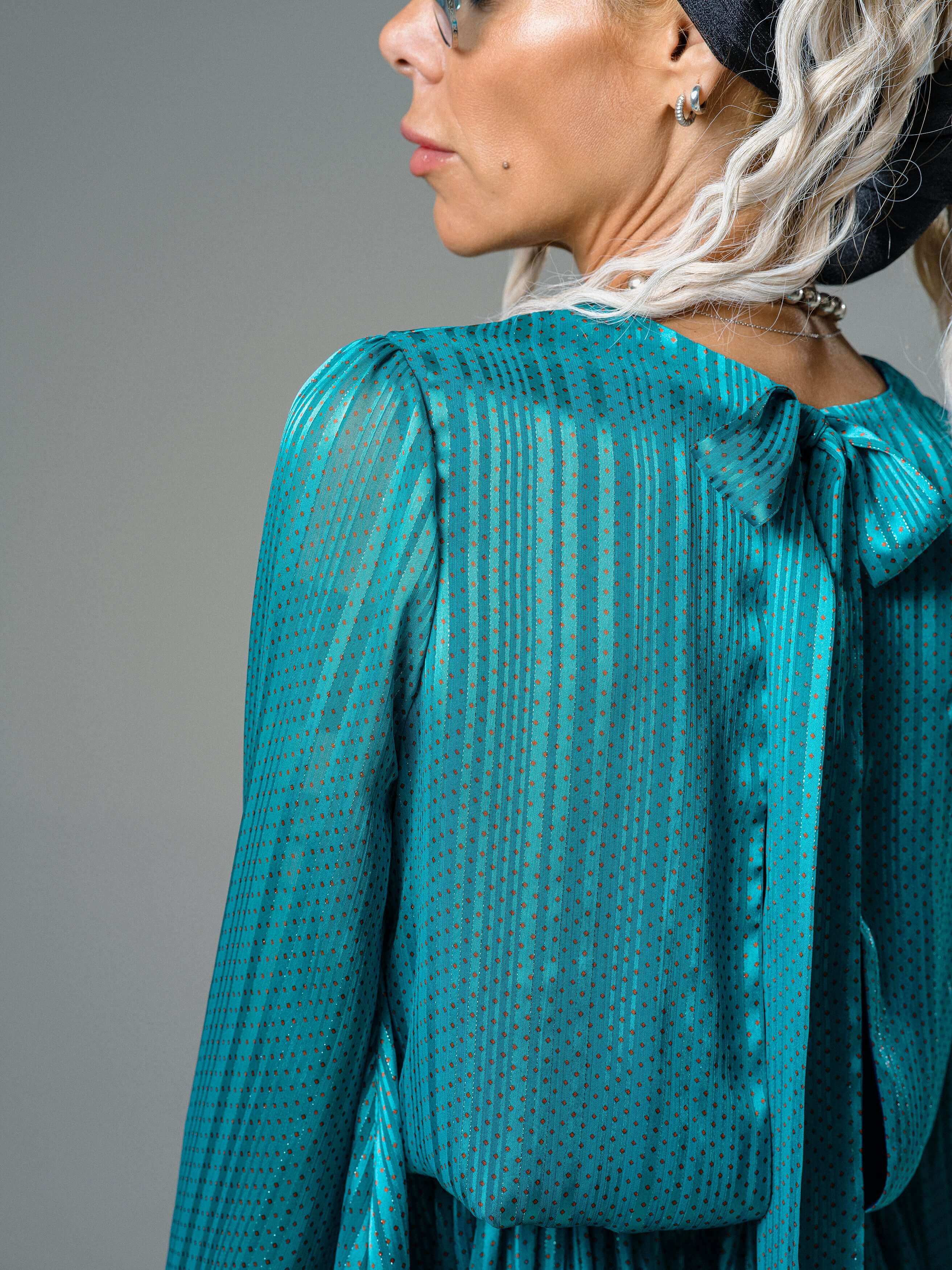 Turquoise Dress - Image 8