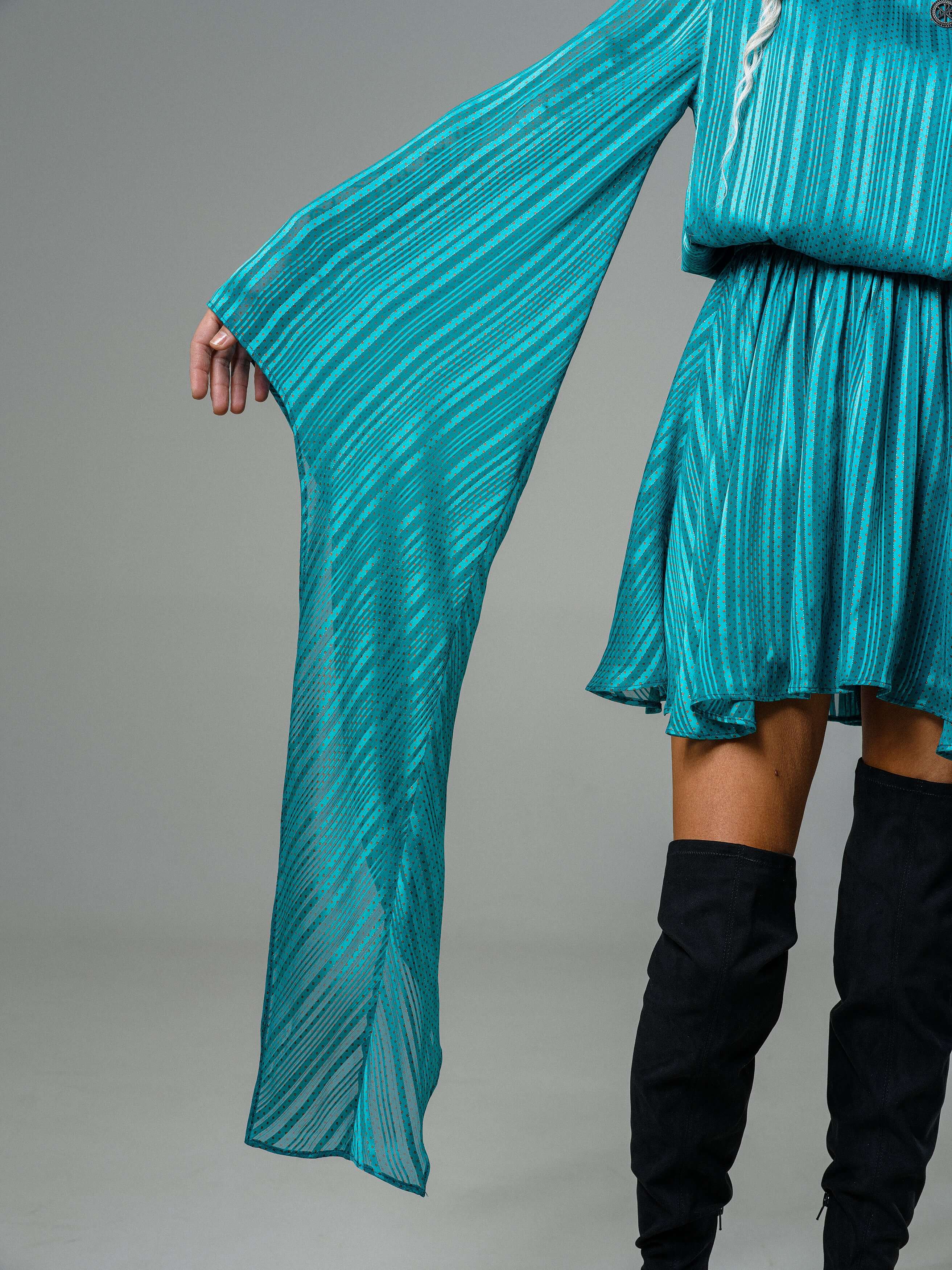 Turquoise Dress - Image 9