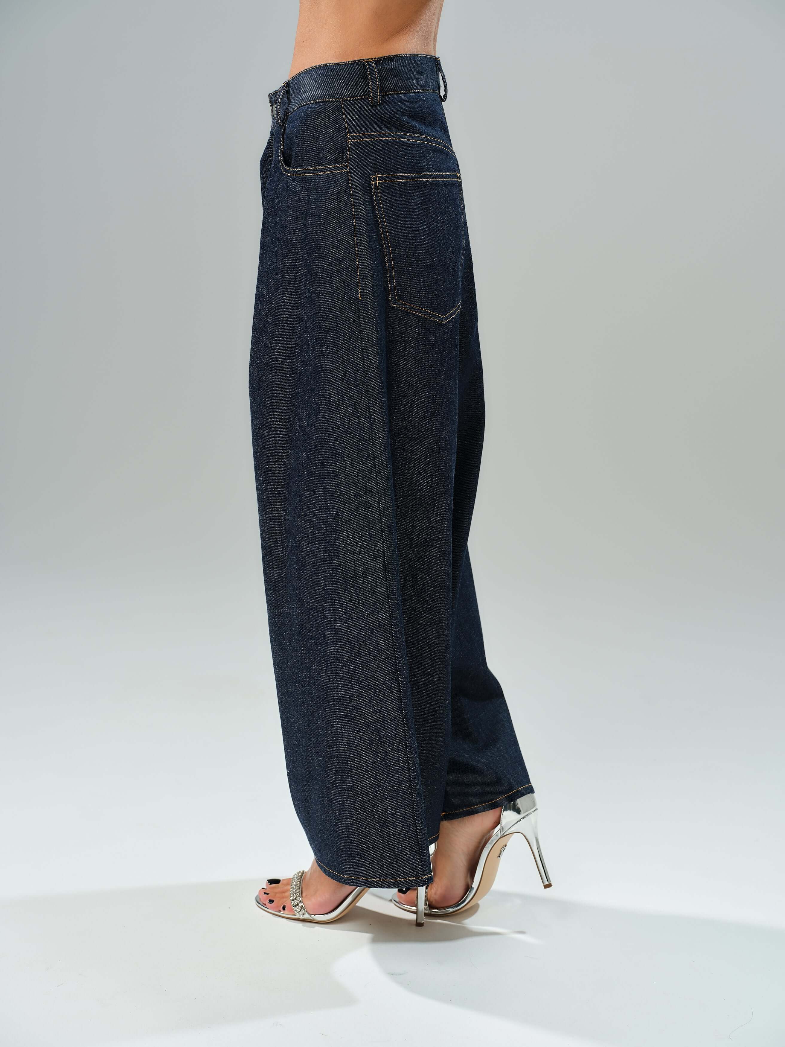 Wide-leg Denim Jeans - Image 5