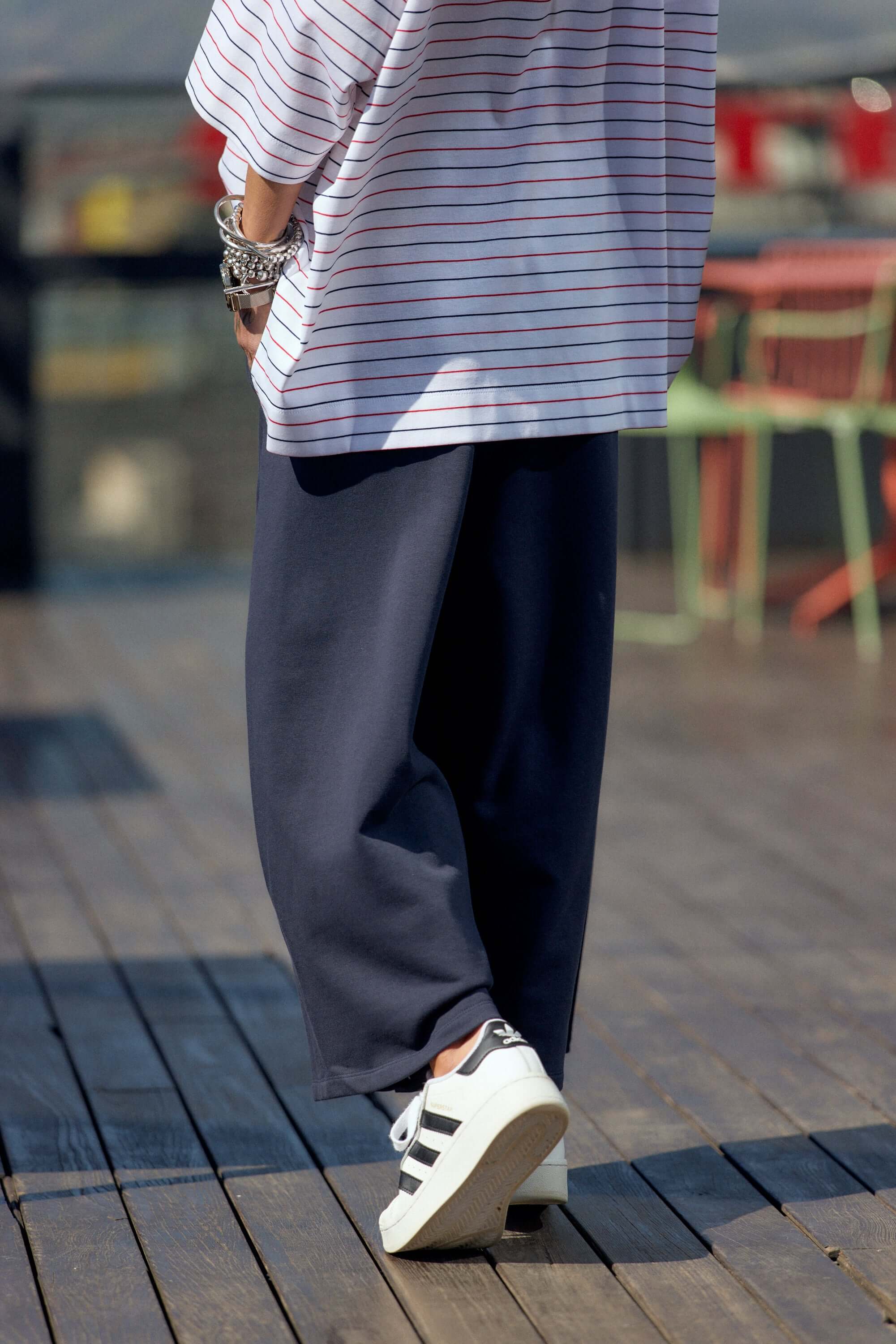 Wide-Leg Relaxed Trousers - Image 3