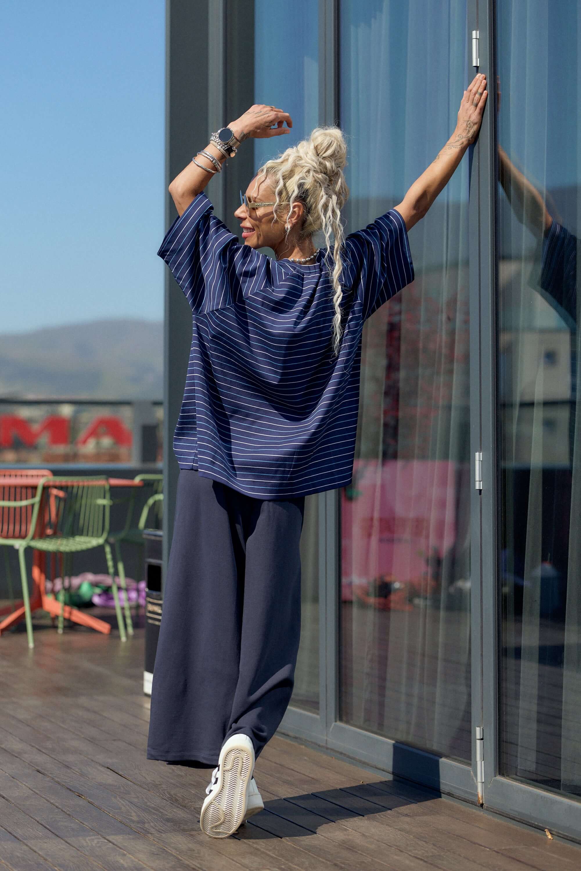 Wide-Leg Relaxed Trousers - Image 8