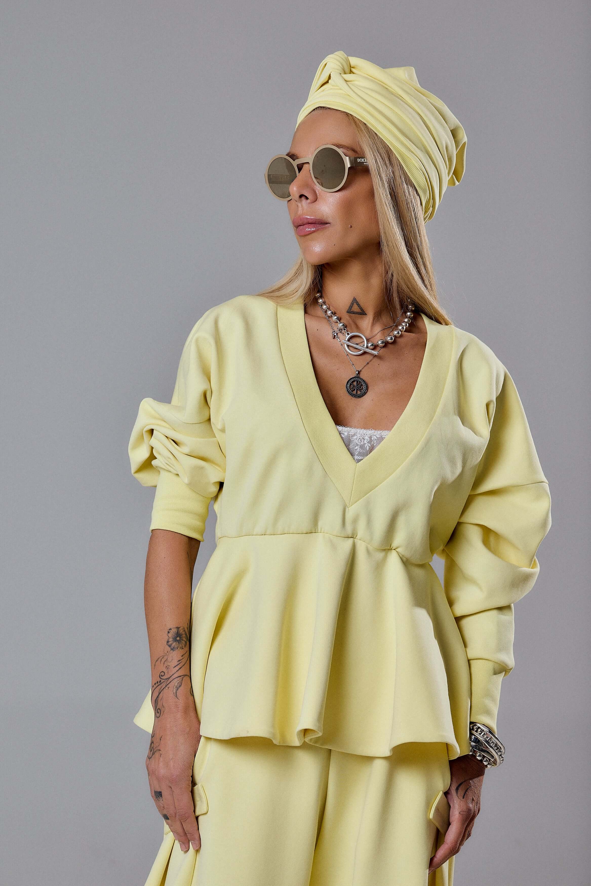 Yellow Two-Piece Set - Image 4